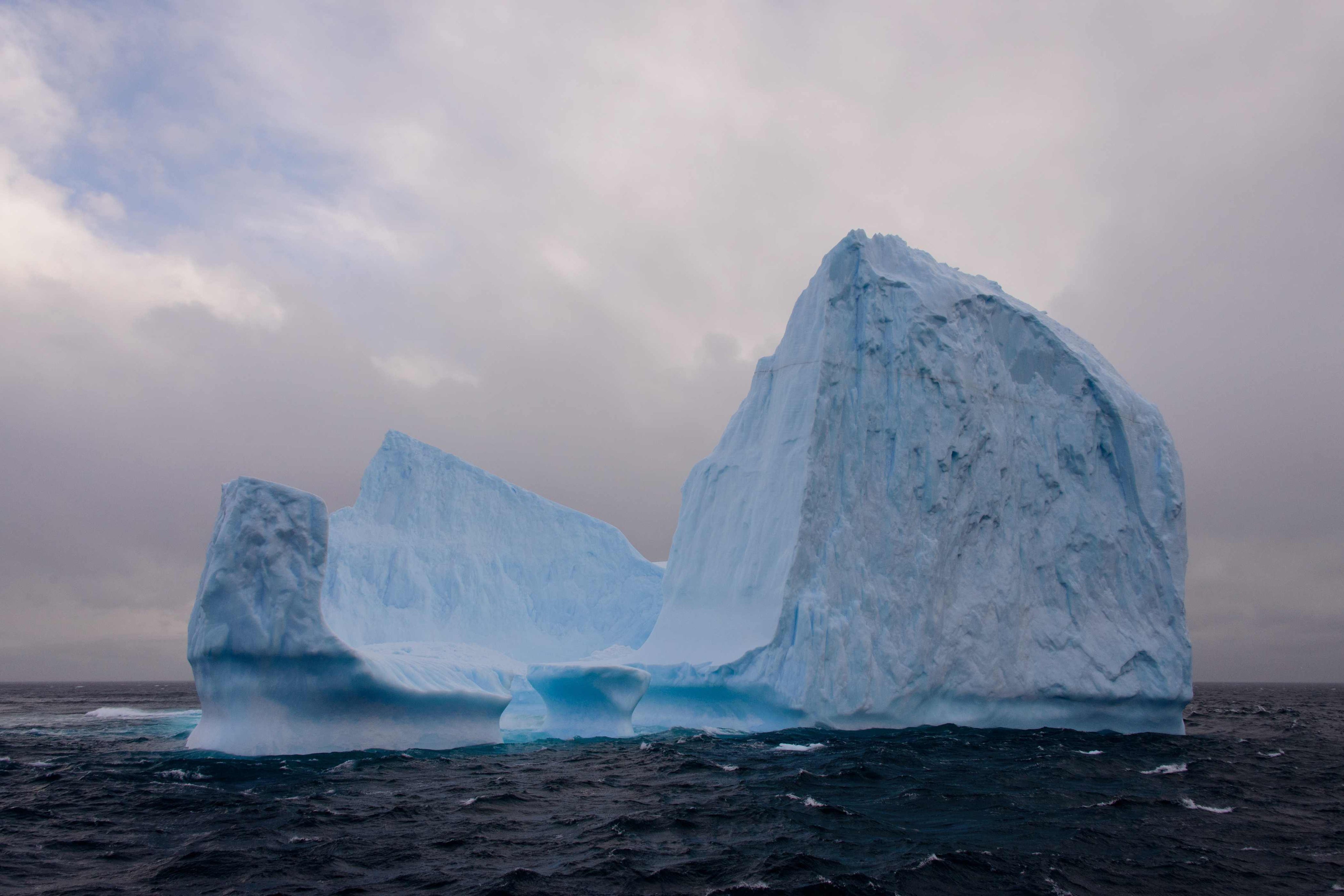 Icy monument