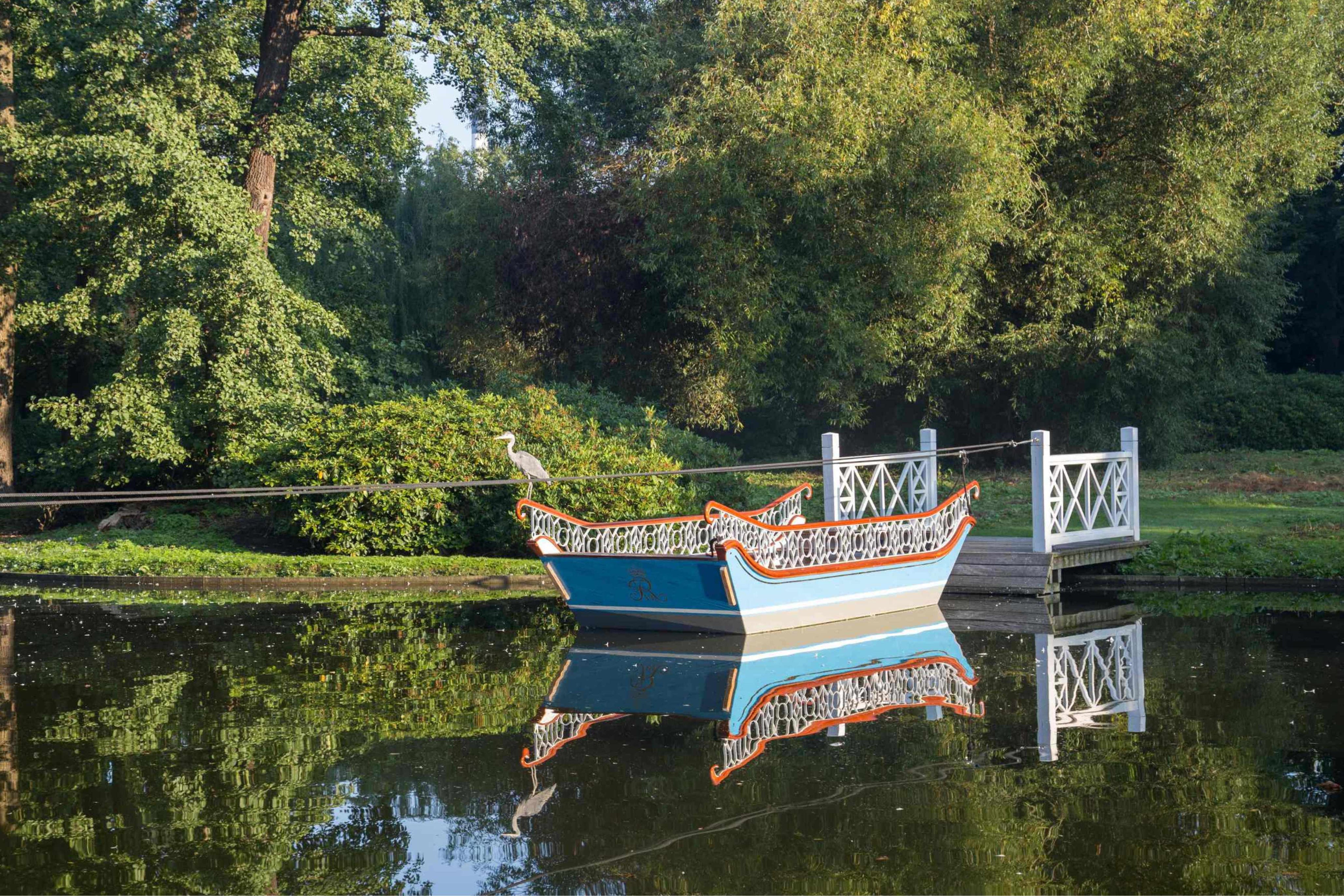 The boat at Frederiksberg Garden