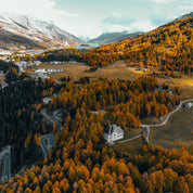 Across the ridge