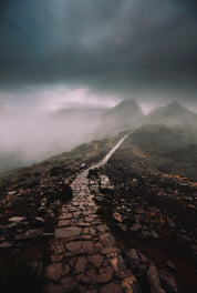Cobblestones in the clouds