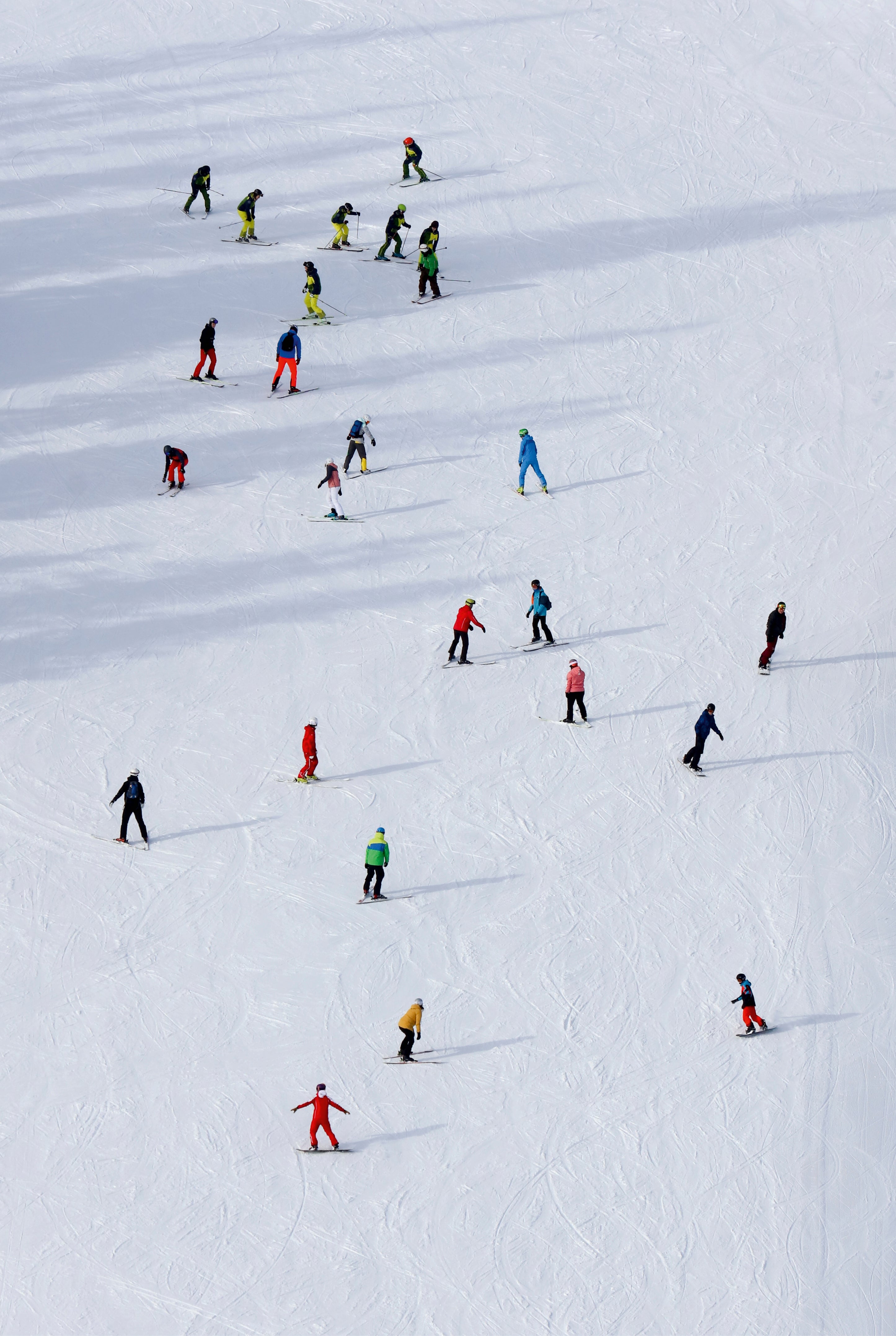 Dancing downhill