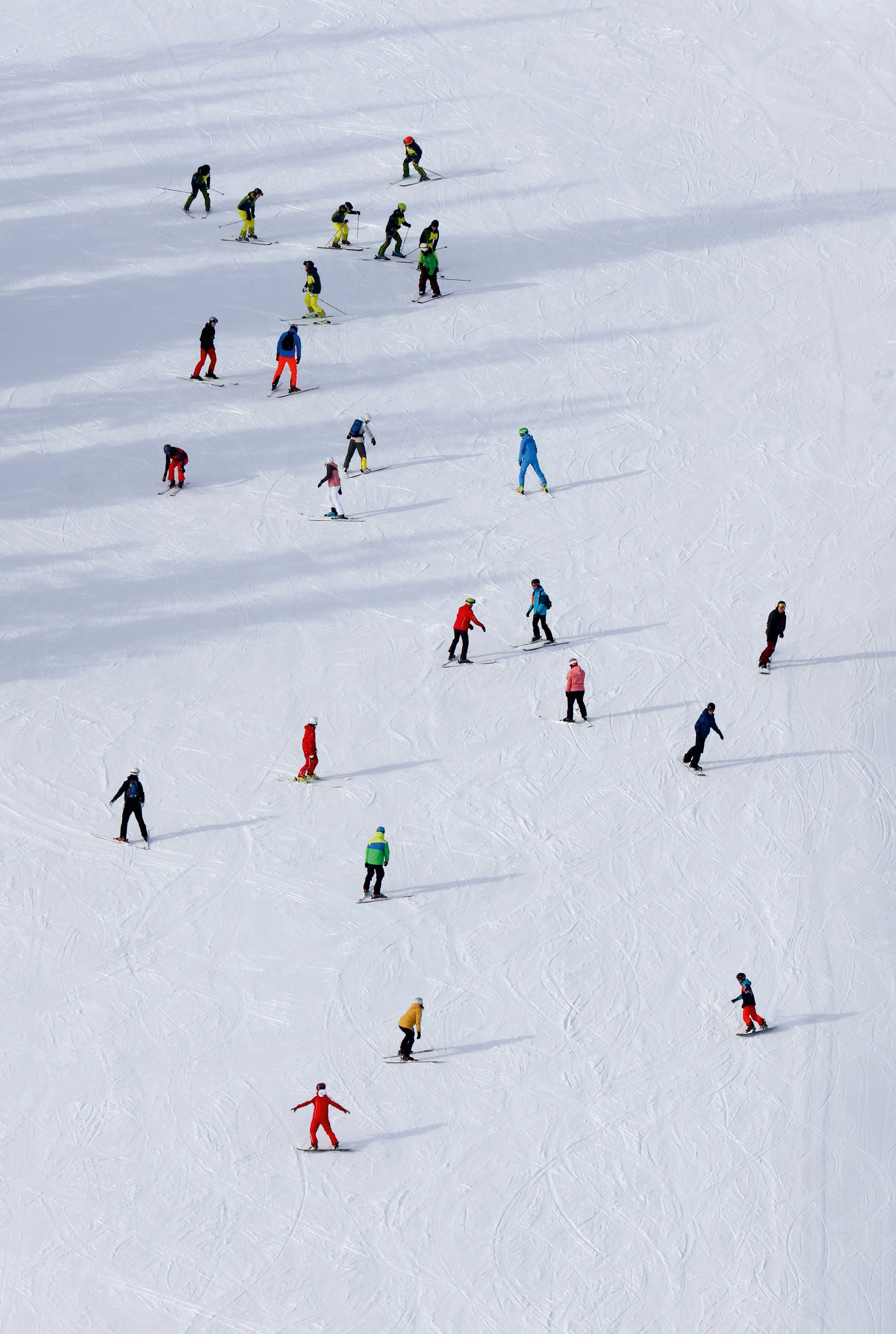 Dancing downhill