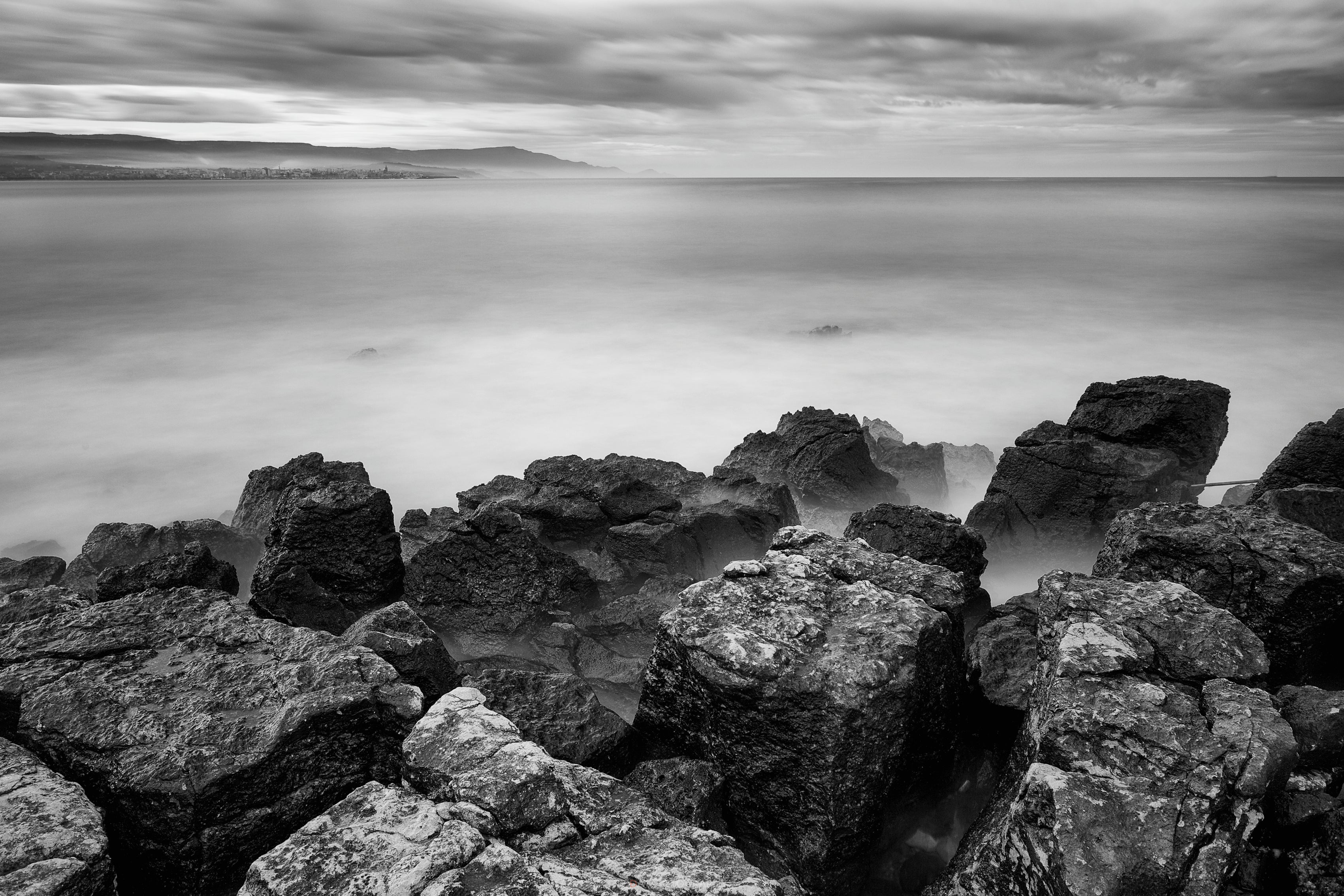 Depths in black and white