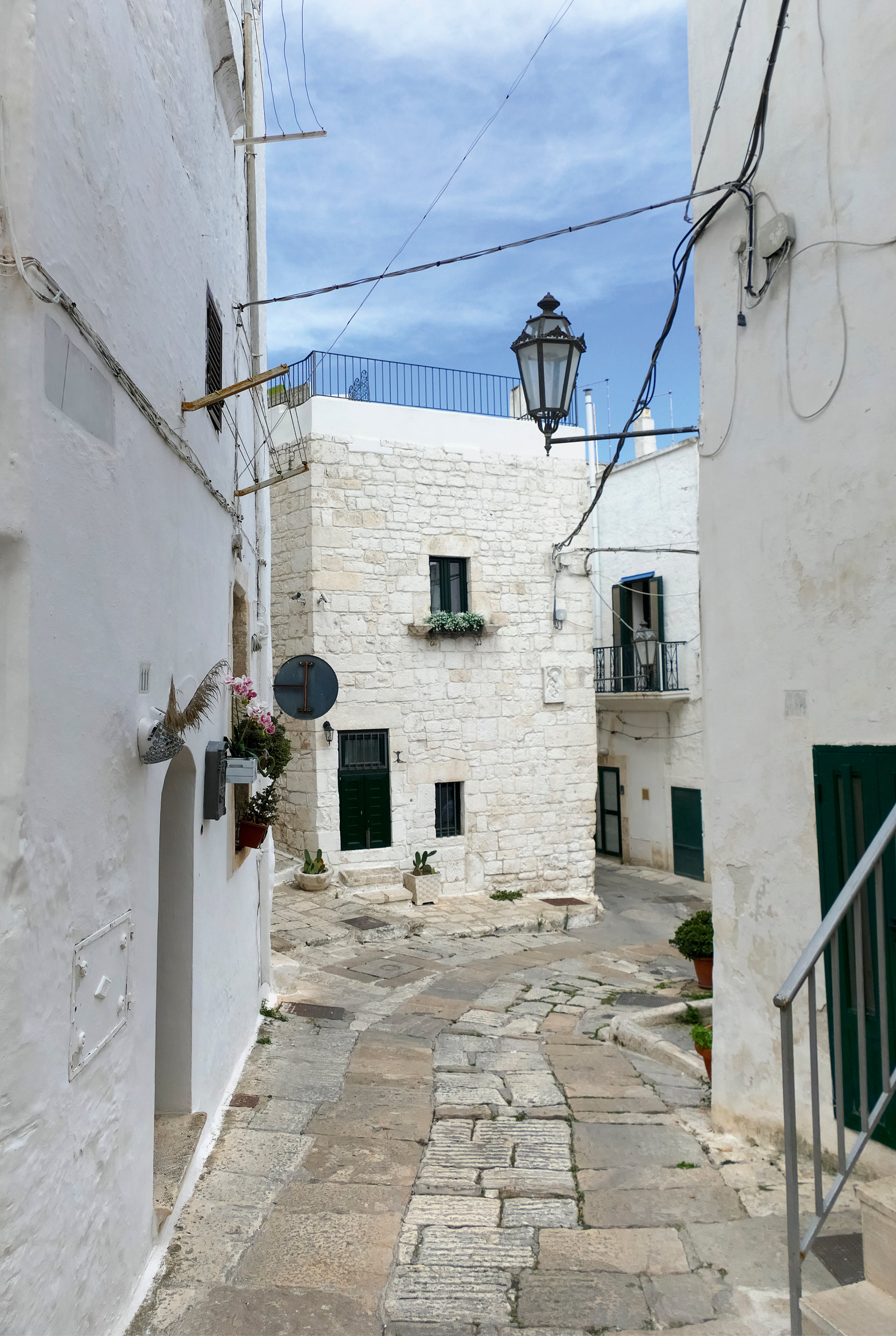 Quiet courtyard