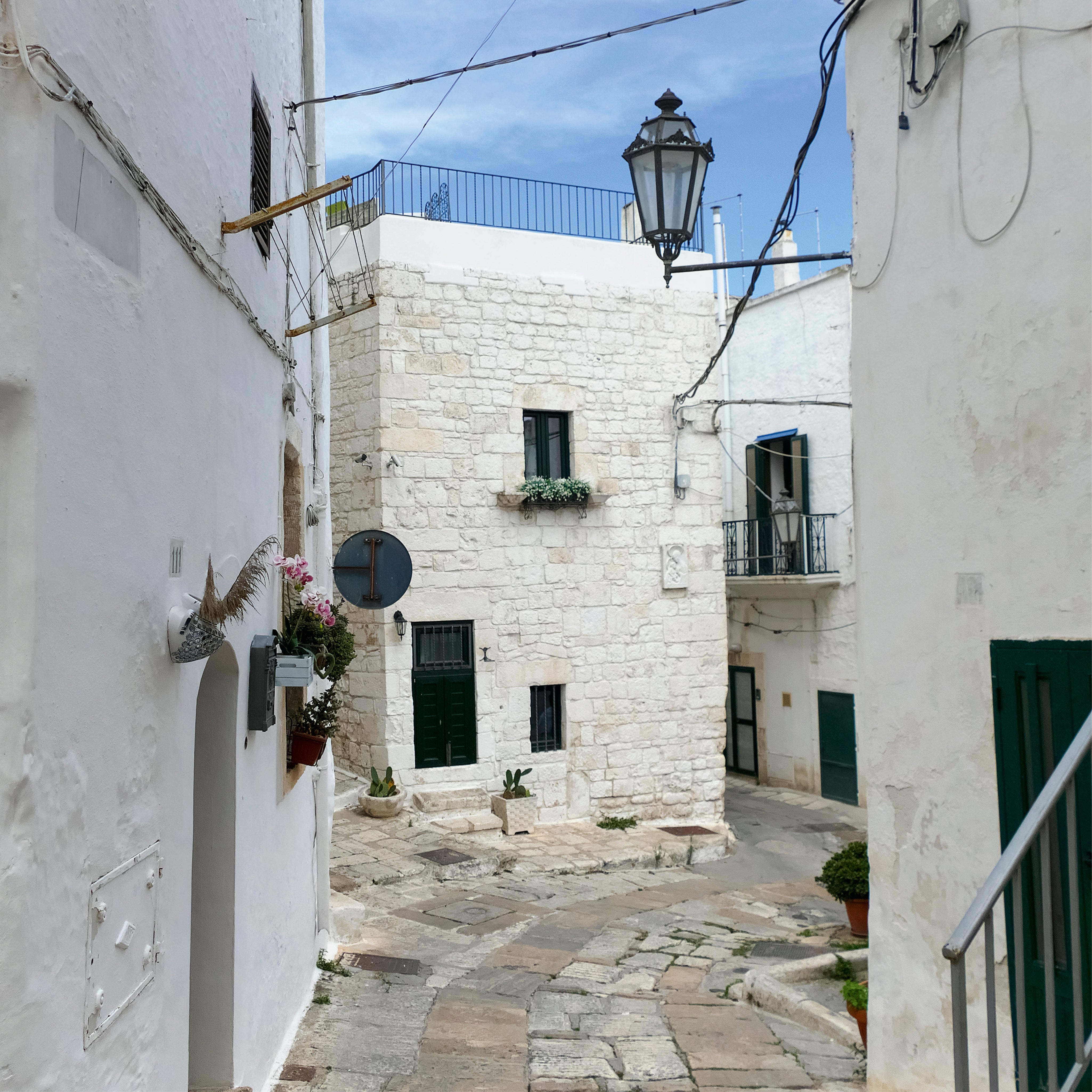 Quiet courtyard