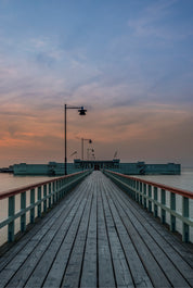 Sunset walkway