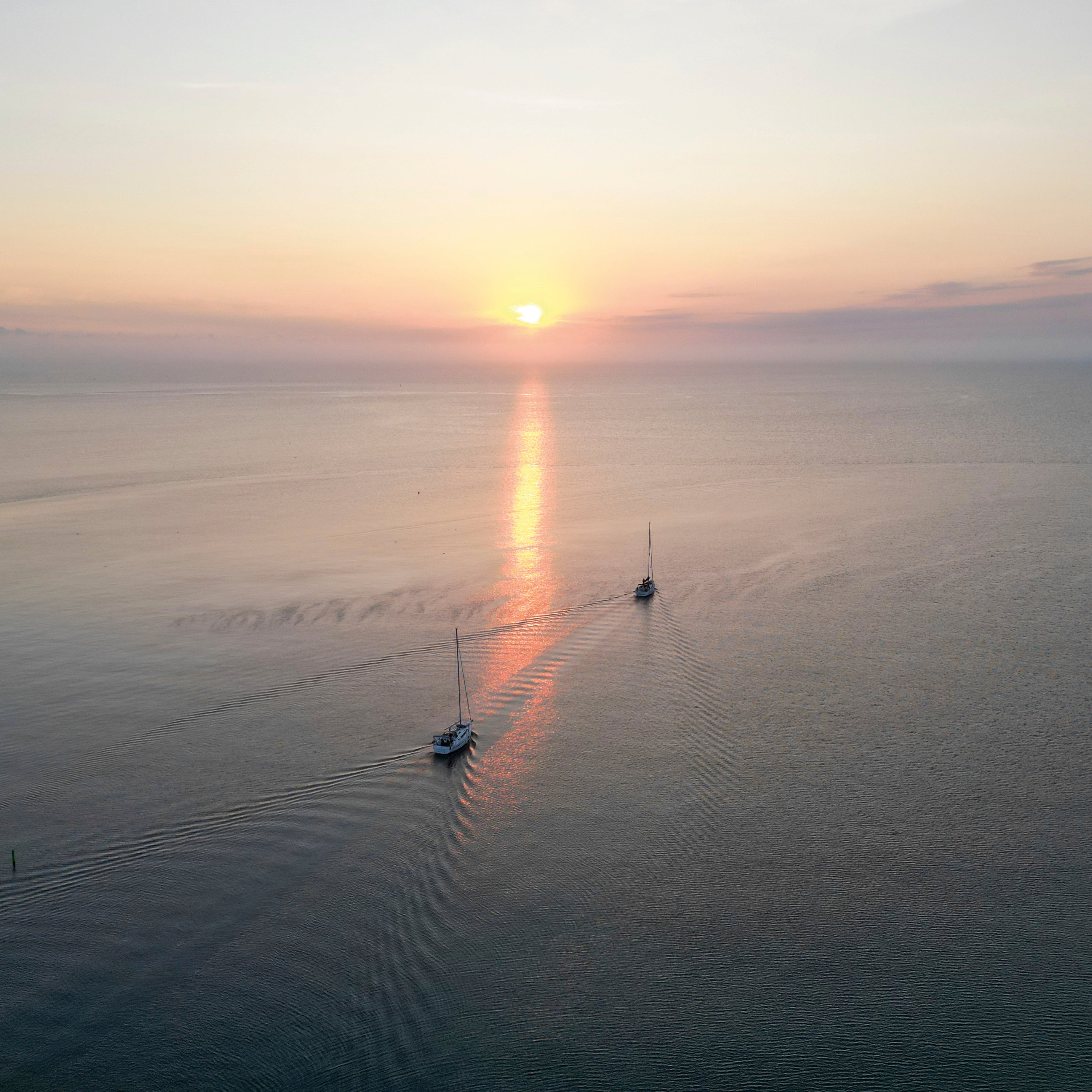 Trace of the sail