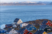 Houses at the ocean