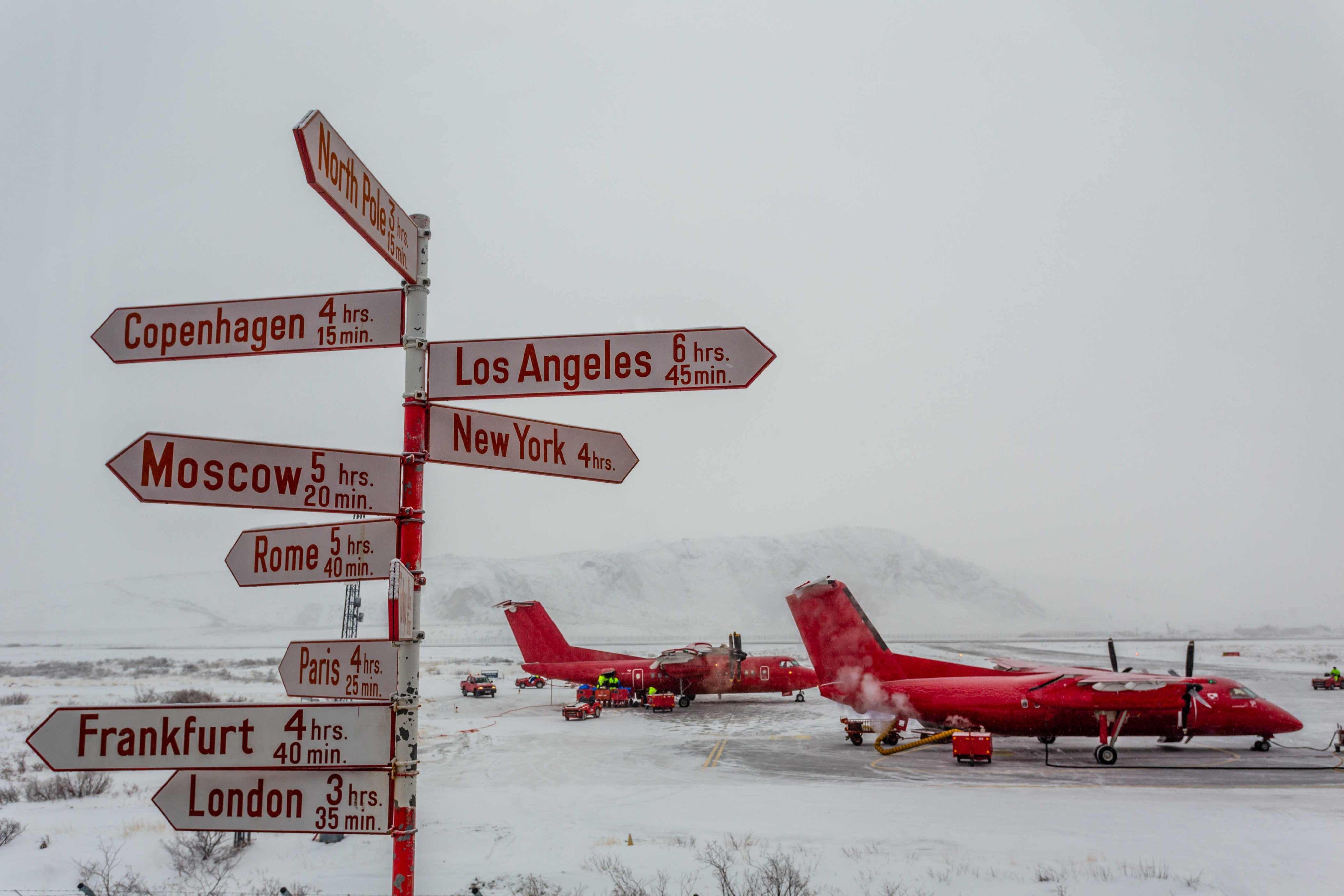 Kangerlussuaq directions