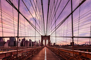 A Brooklyn Bridge Sunset