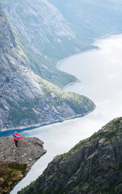 Above the fjord