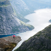 Above the fjord