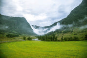 Across the valley