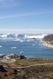 A glacier bay