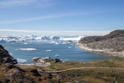 A glacier bay
