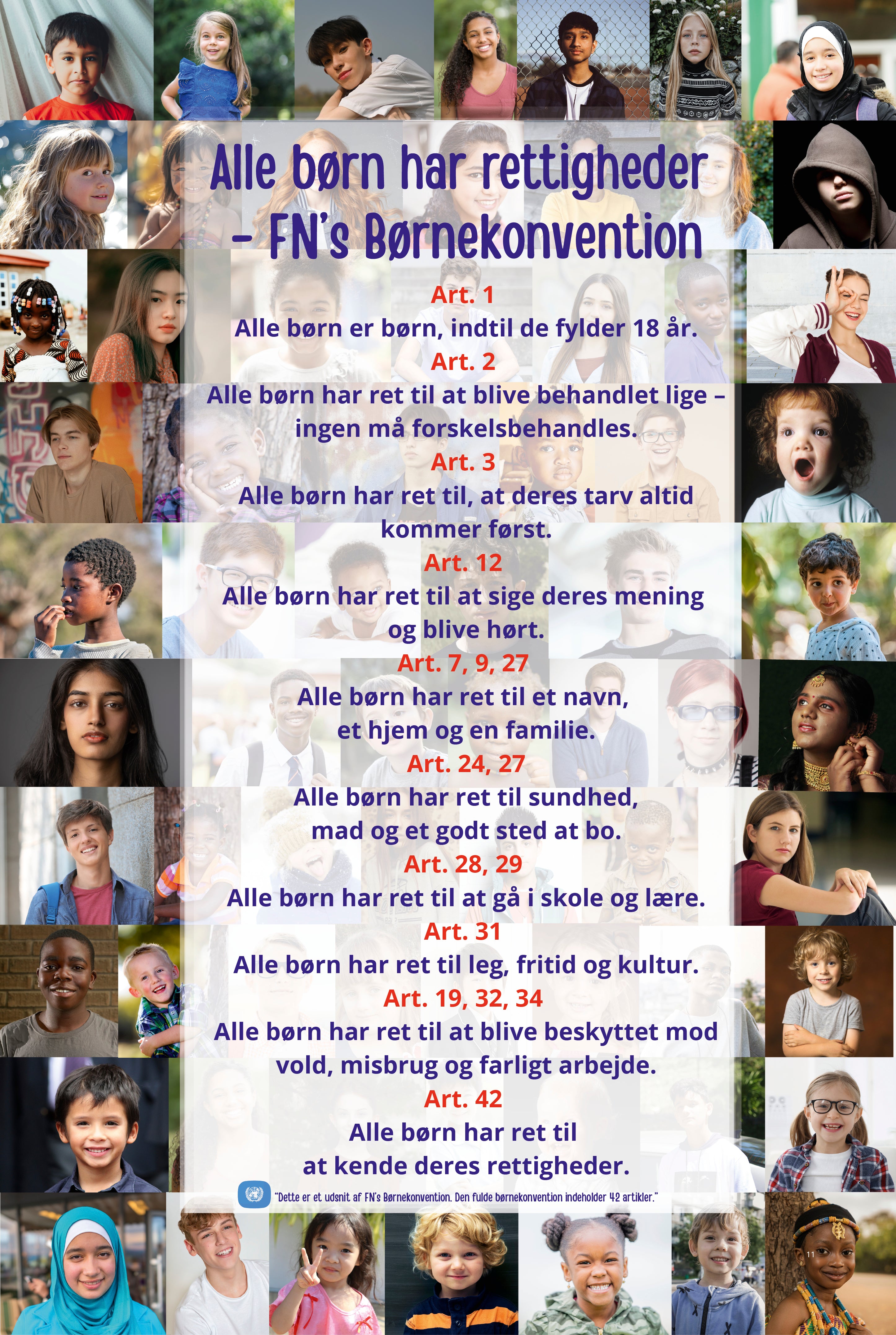 Alle børn har rettigheder - FN’s Børnekonvention