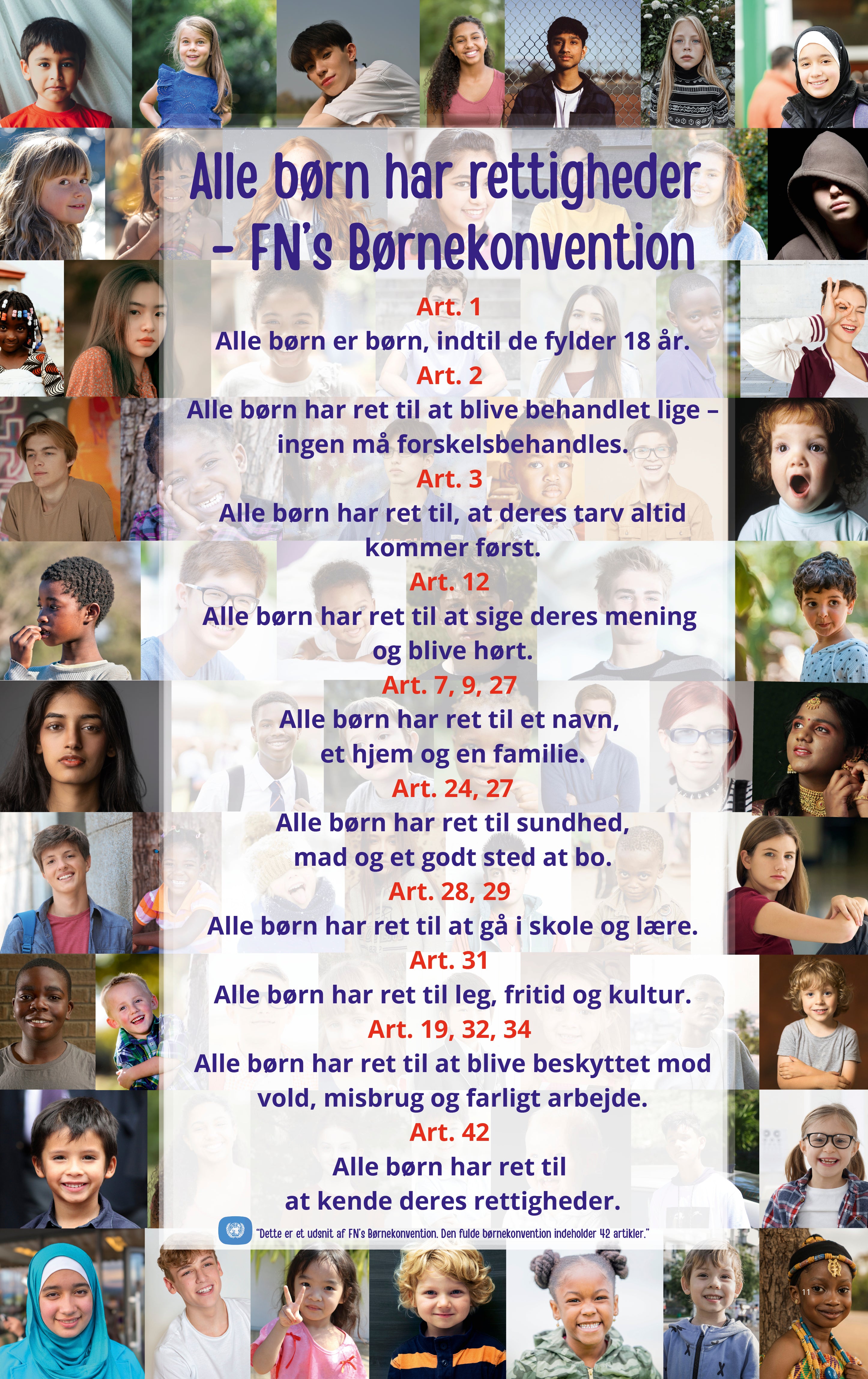 Alle børn har rettigheder - FN’s Børnekonvention