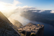 At the edge of light