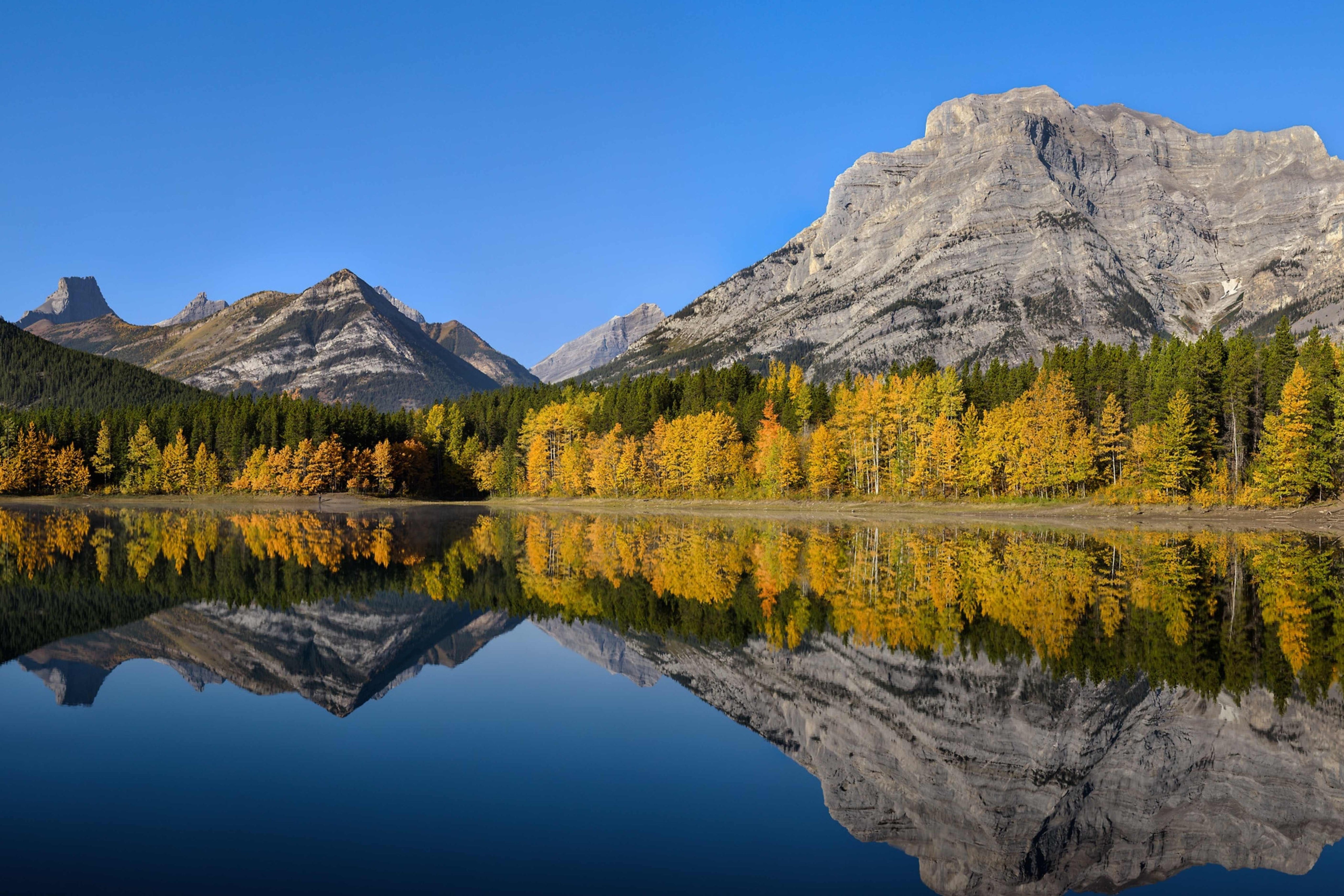 Autumn morning at Wedge Pond