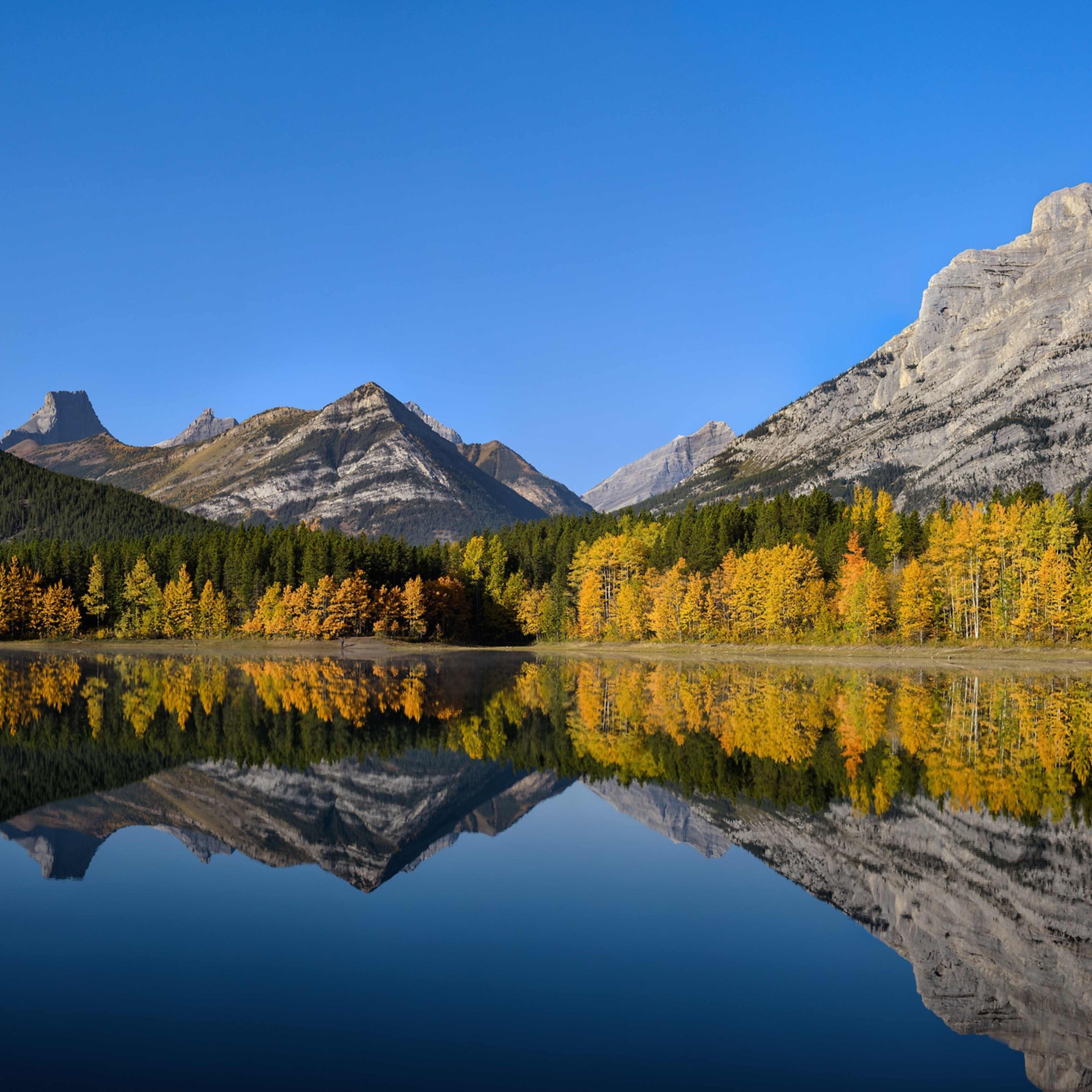 Autumn morning at Wedge Pond