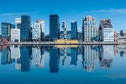 Blue skyline