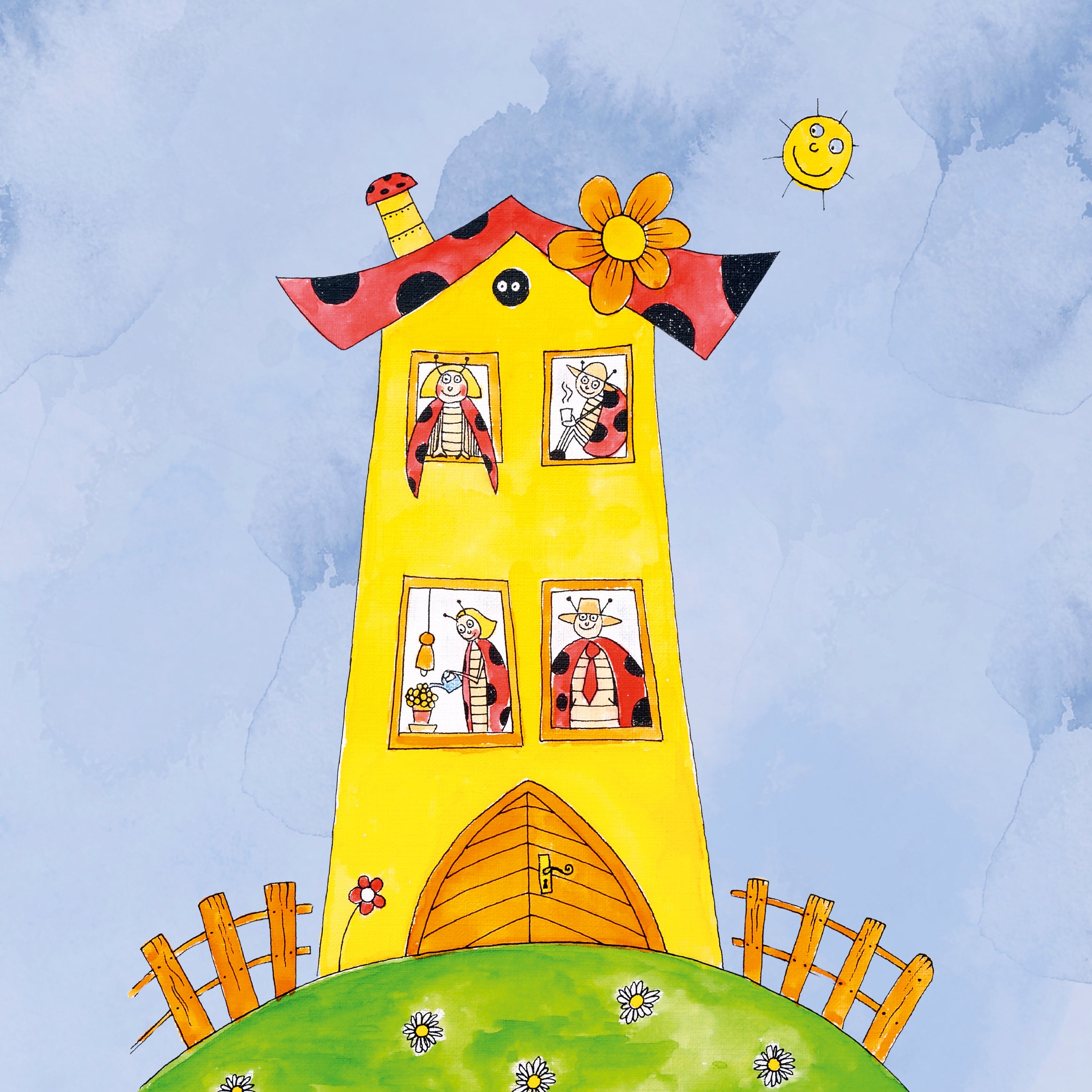 Børnestreger – Mariehønehuset