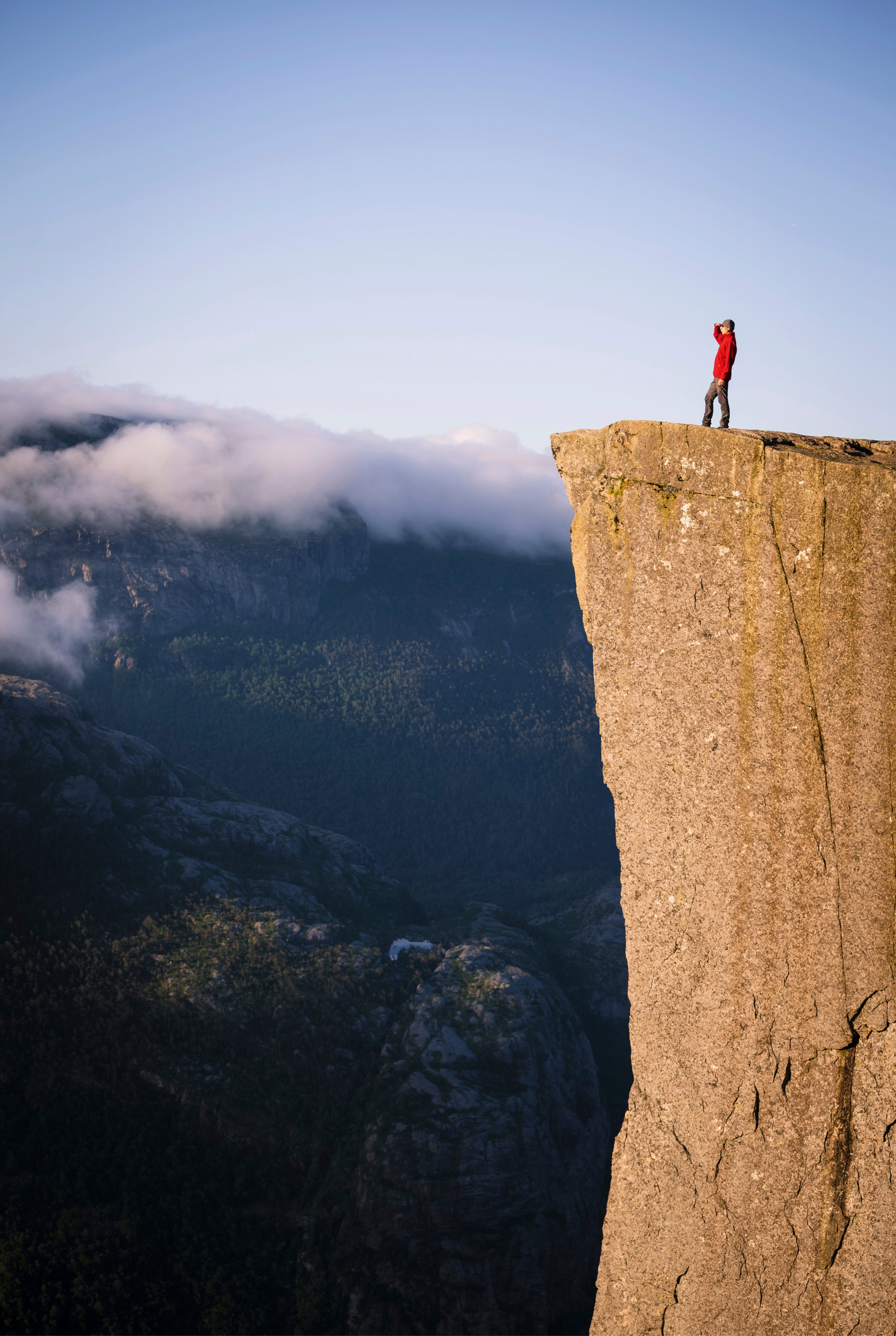 Bravery at the edge