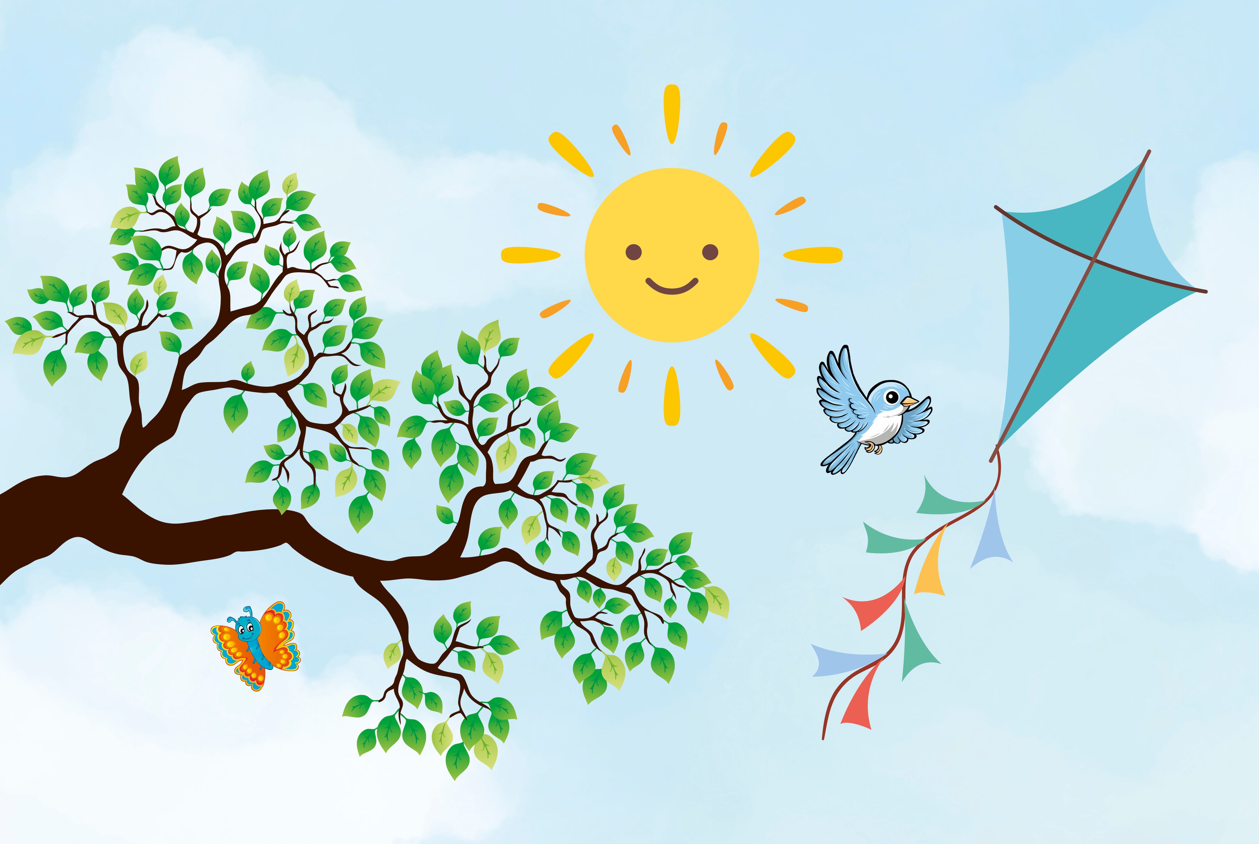 Ceiling Frames Kids Collection - Sunny