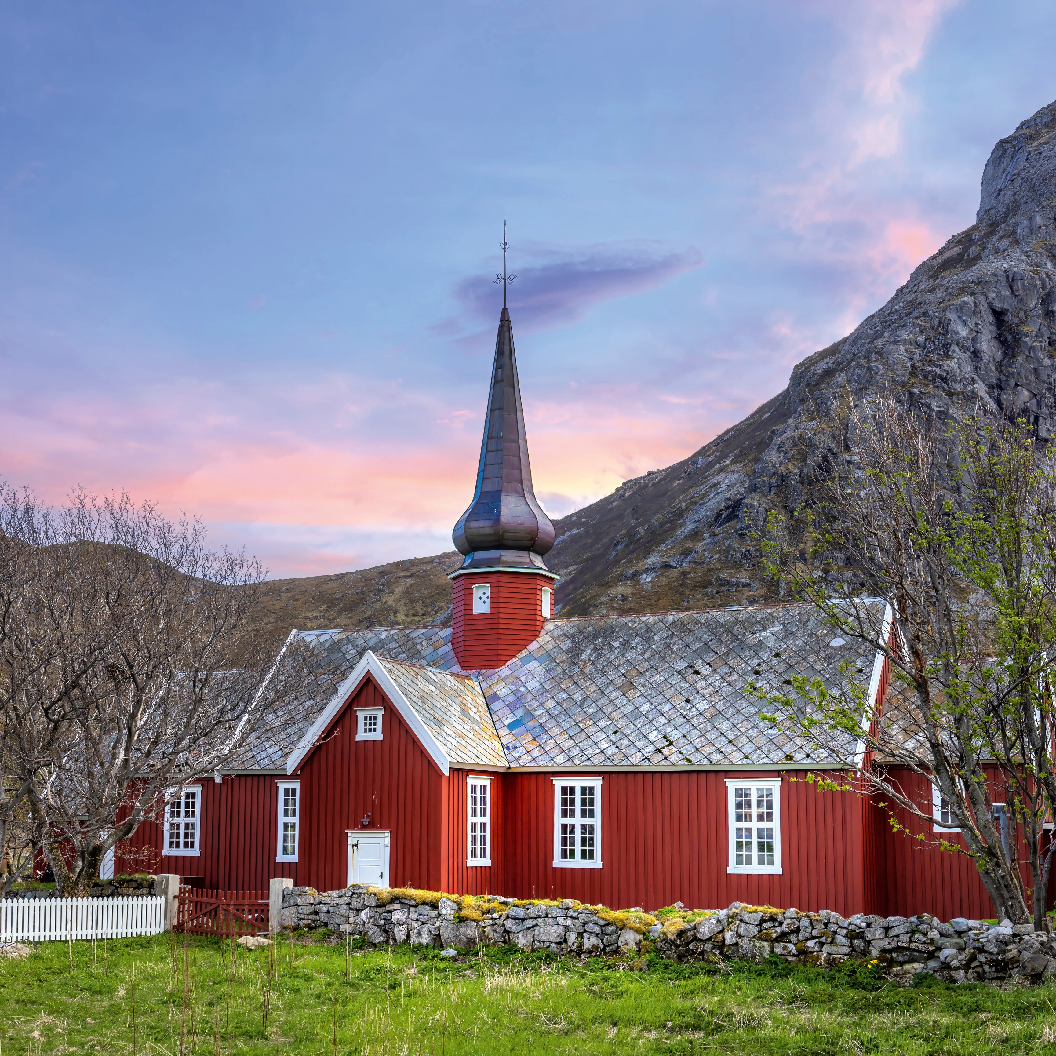 Church in the valley