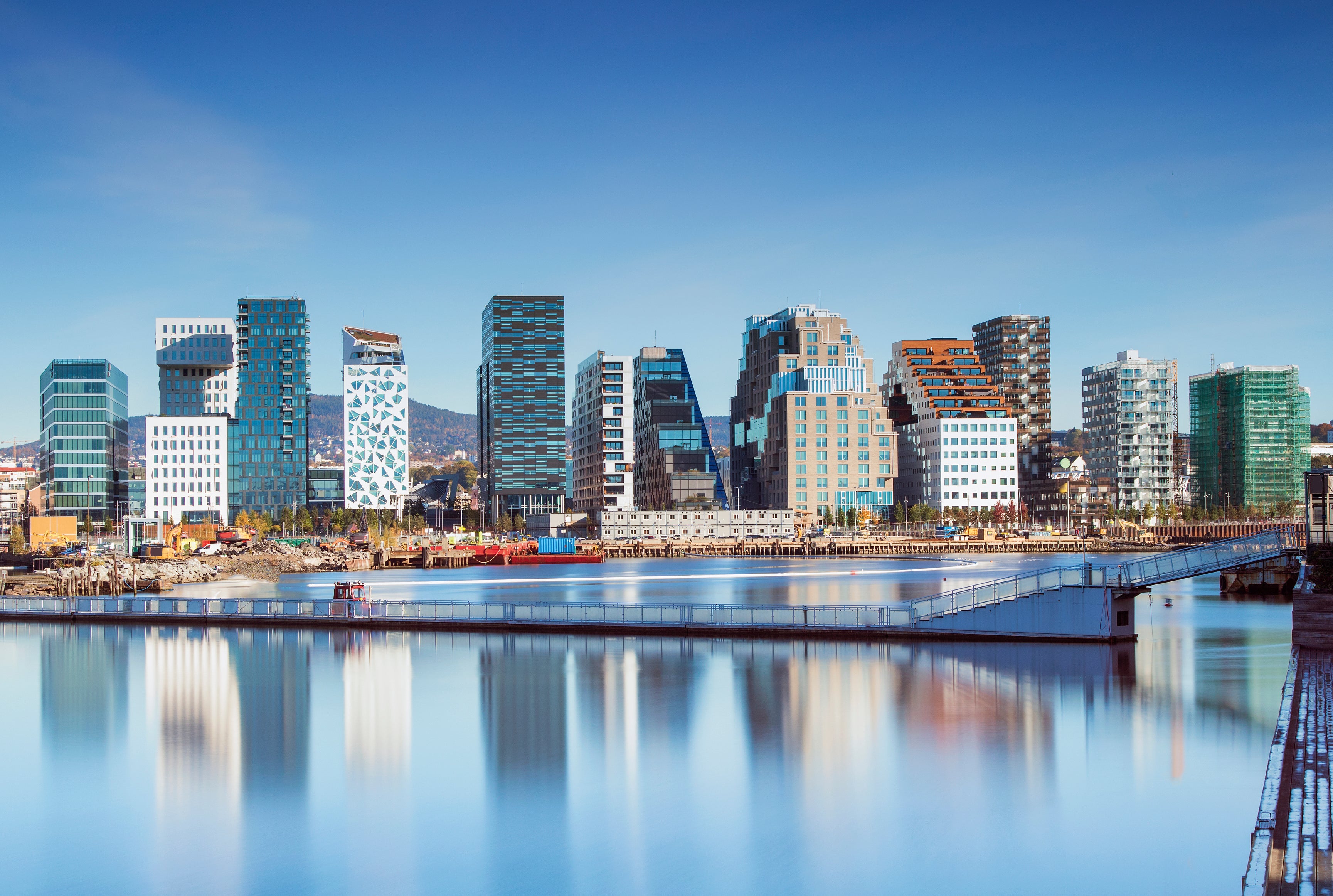 City mirror
