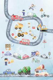 Det vrimler med køretøjer