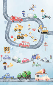 Det vrimler med køretøjer