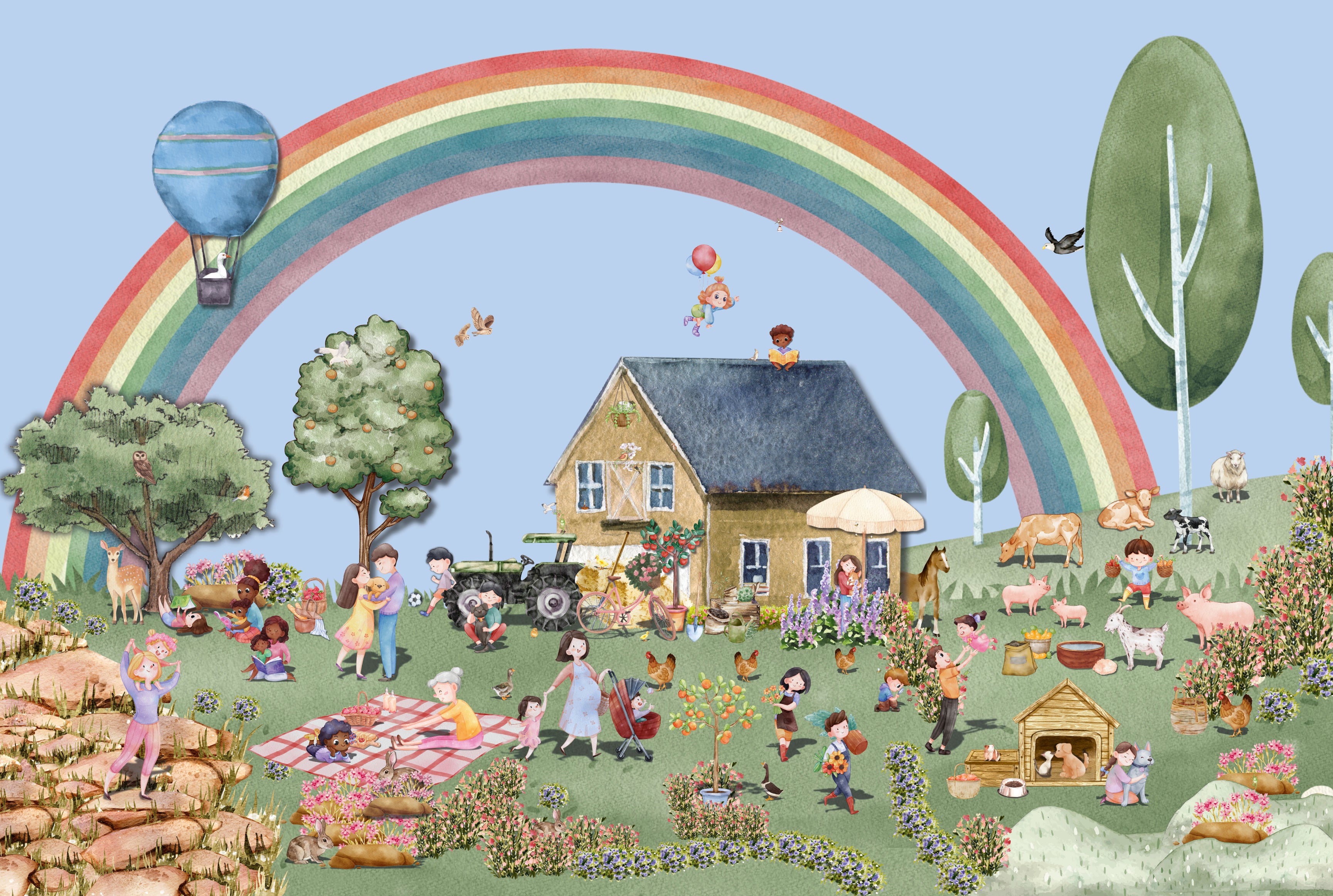 Det vrimler på landet