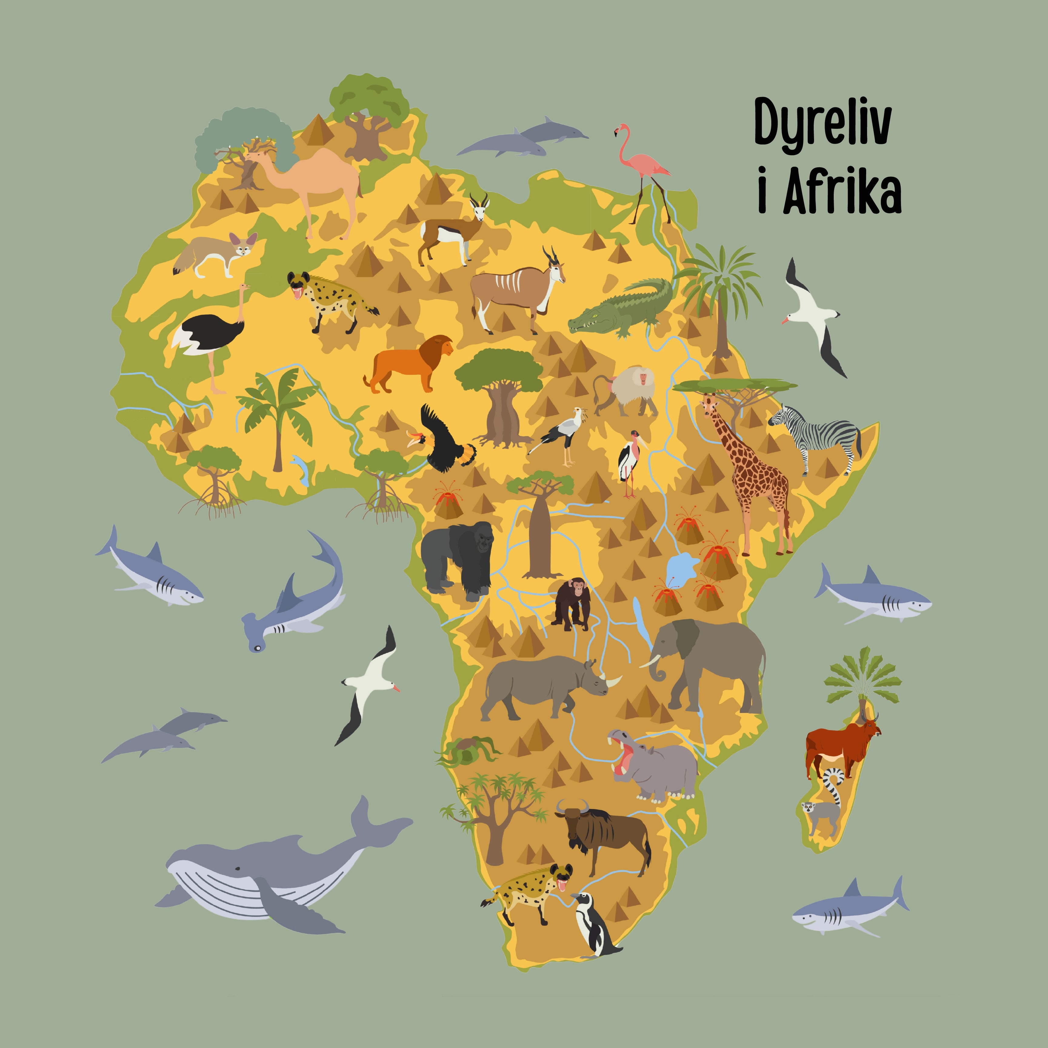 Dyreliv i Afrika