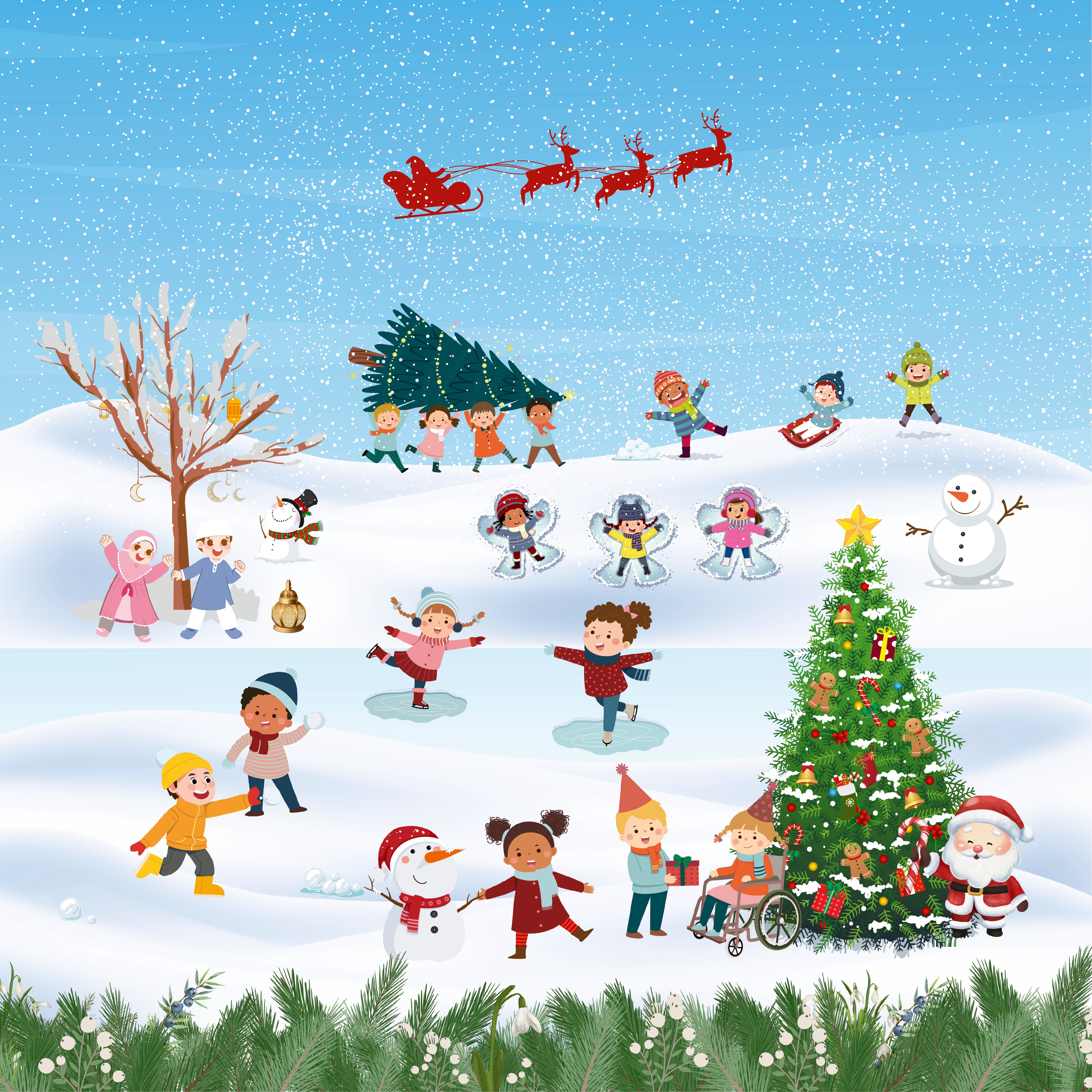 Et lille glimt af vinter