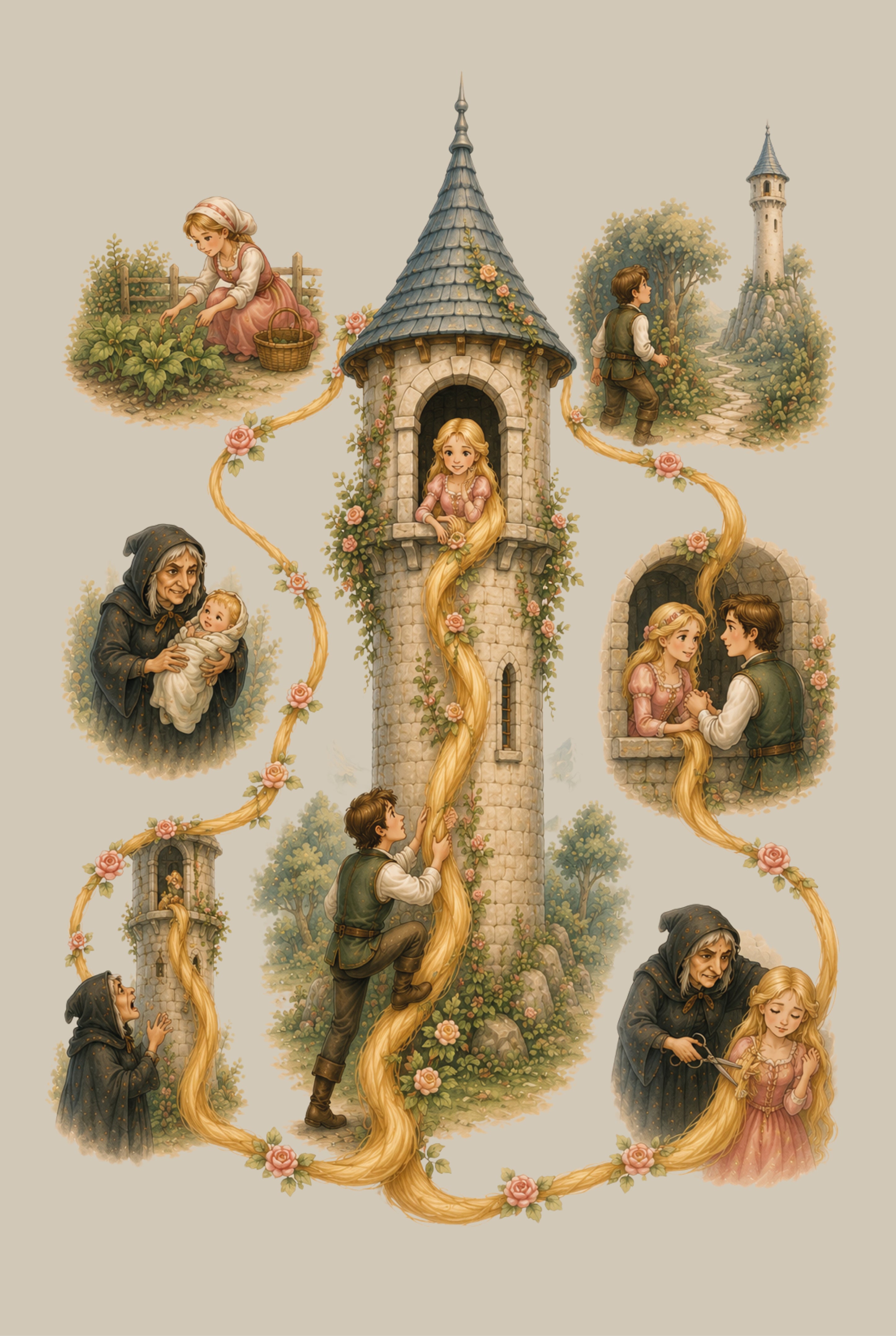 Eventyret om Rapunzel