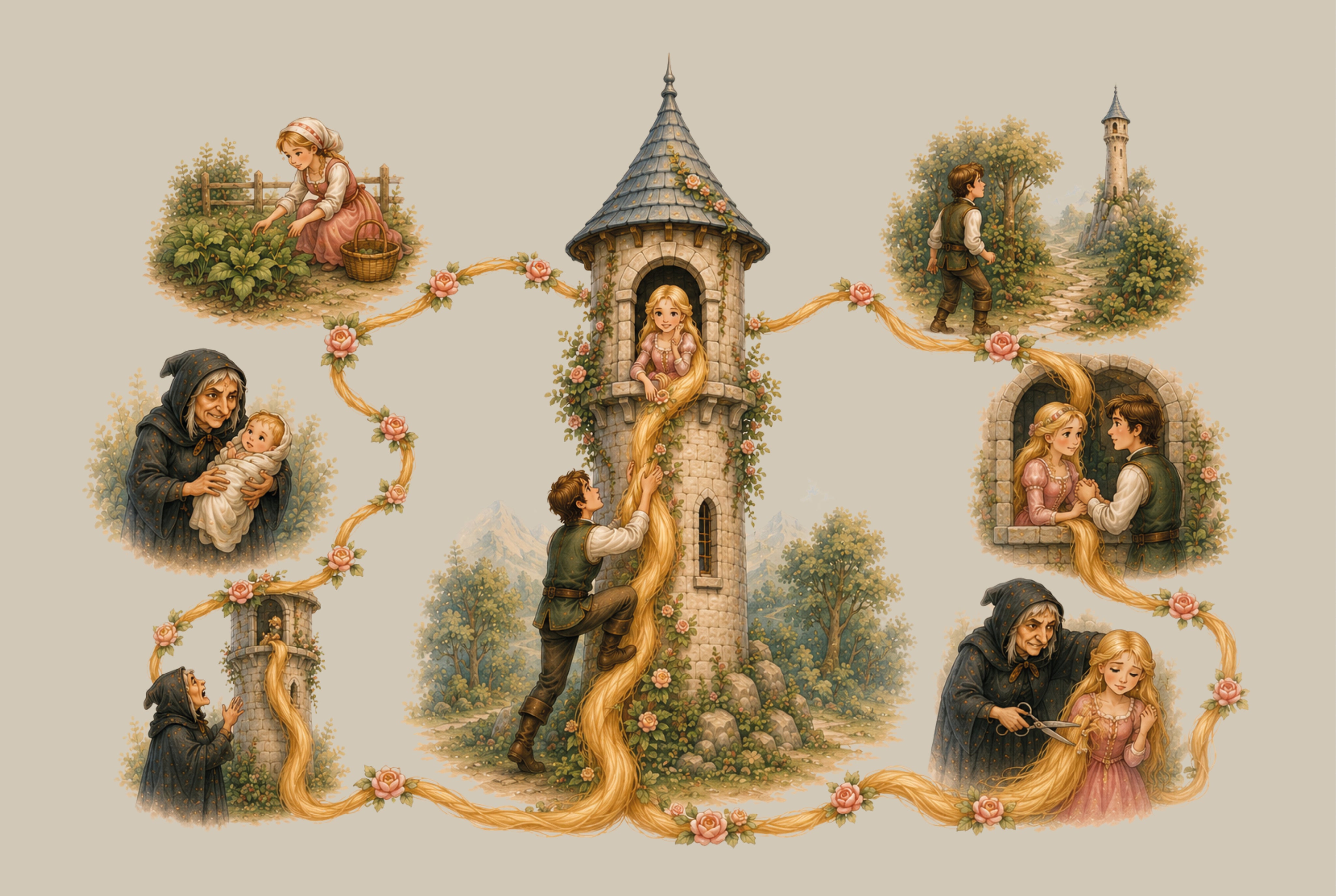 Eventyret om Rapunzel