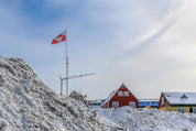 Greenland skyline