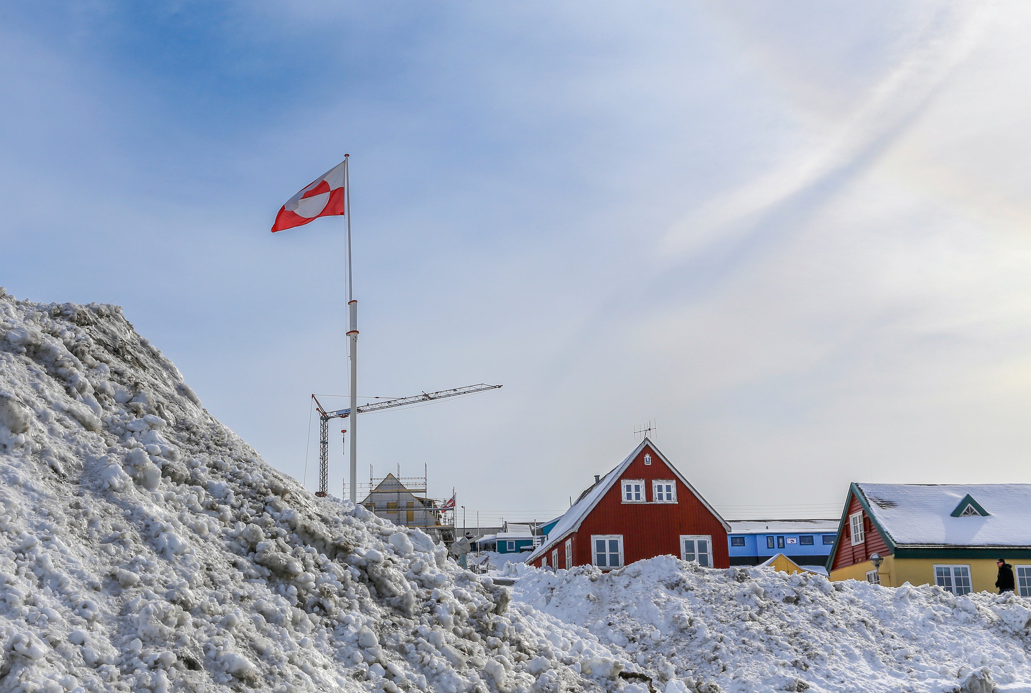 Greenland skyline