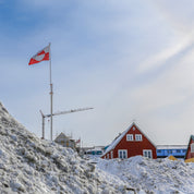 Greenland skyline