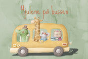 Den med hjulene på bussen - Vandret