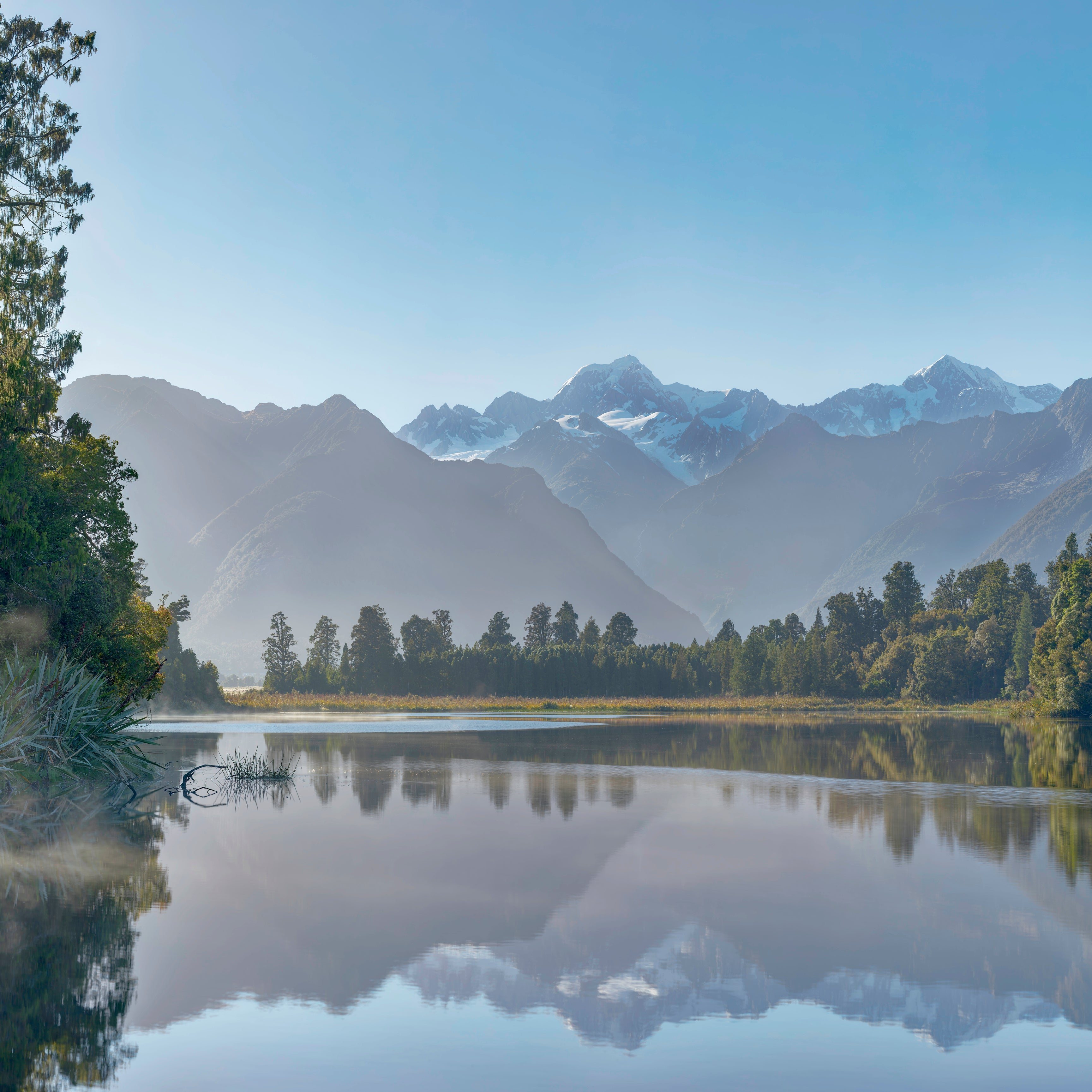 Lake Matheson Morning Fog II