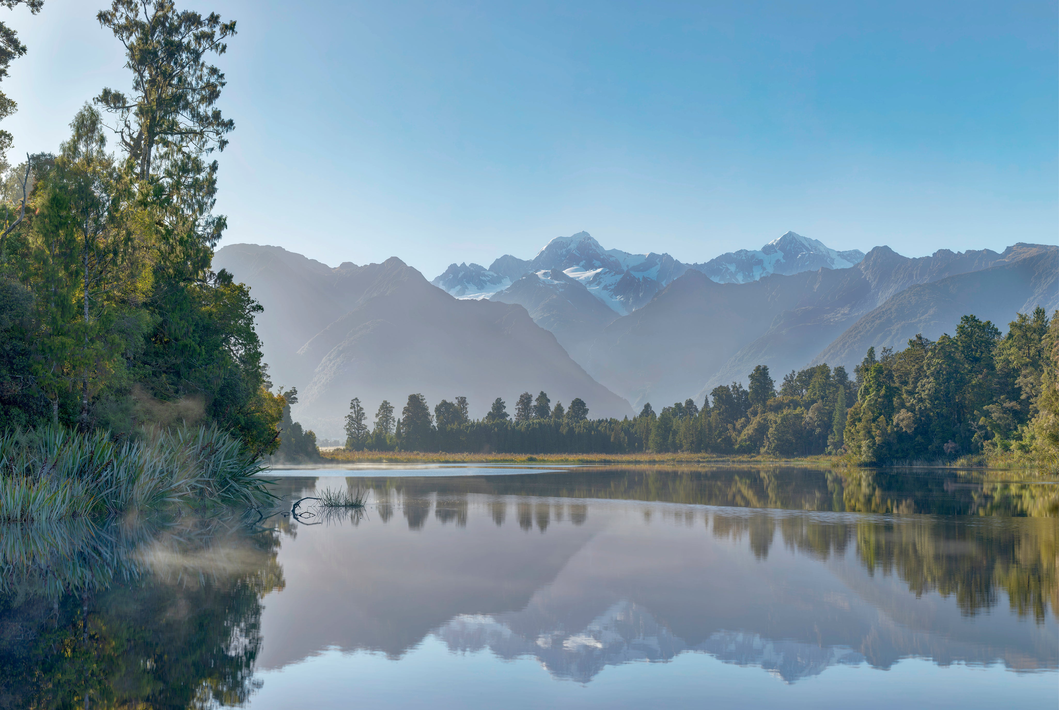Lake Matheson Morning Fog II