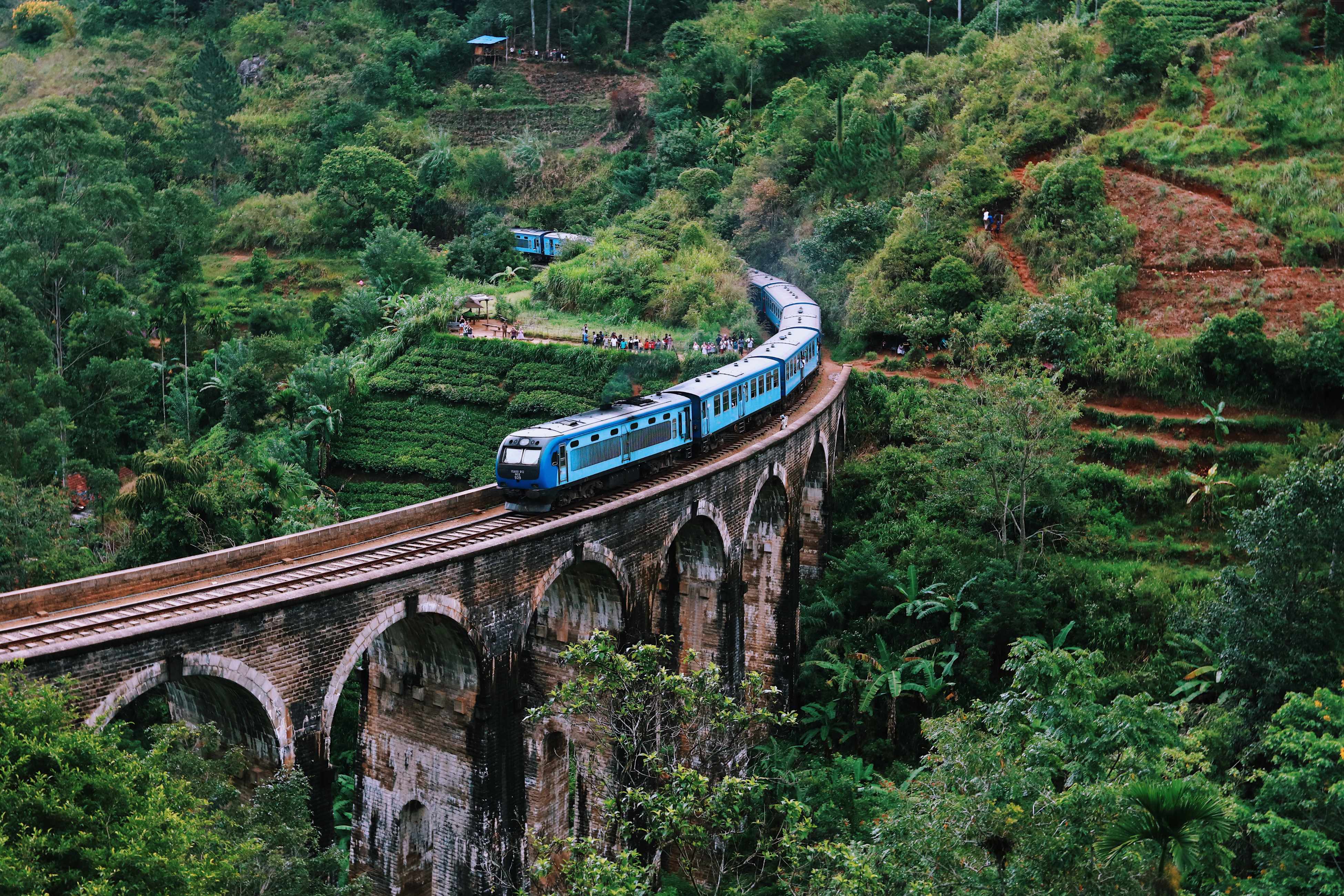 Over the arches