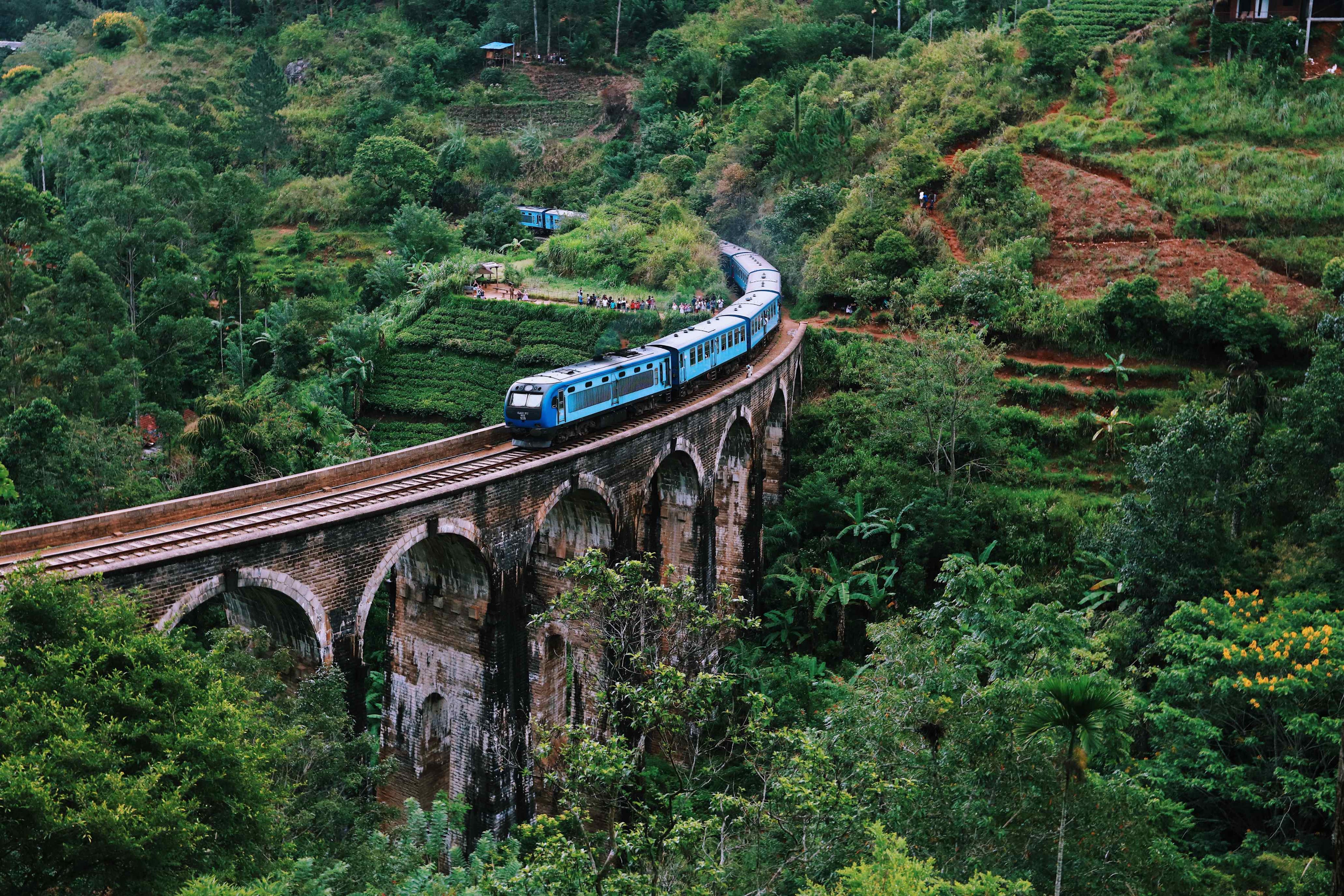 Over the arches