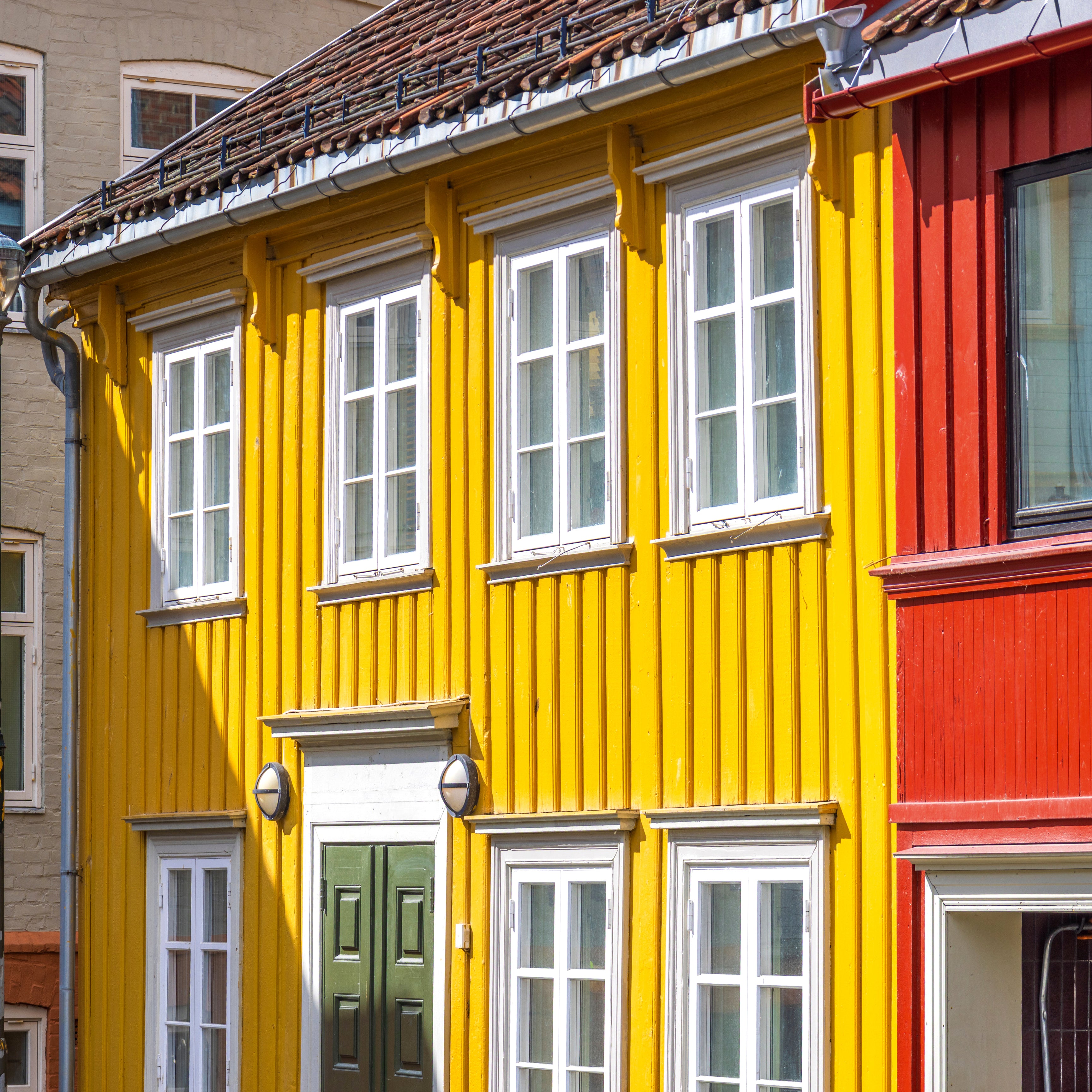 Painted facades