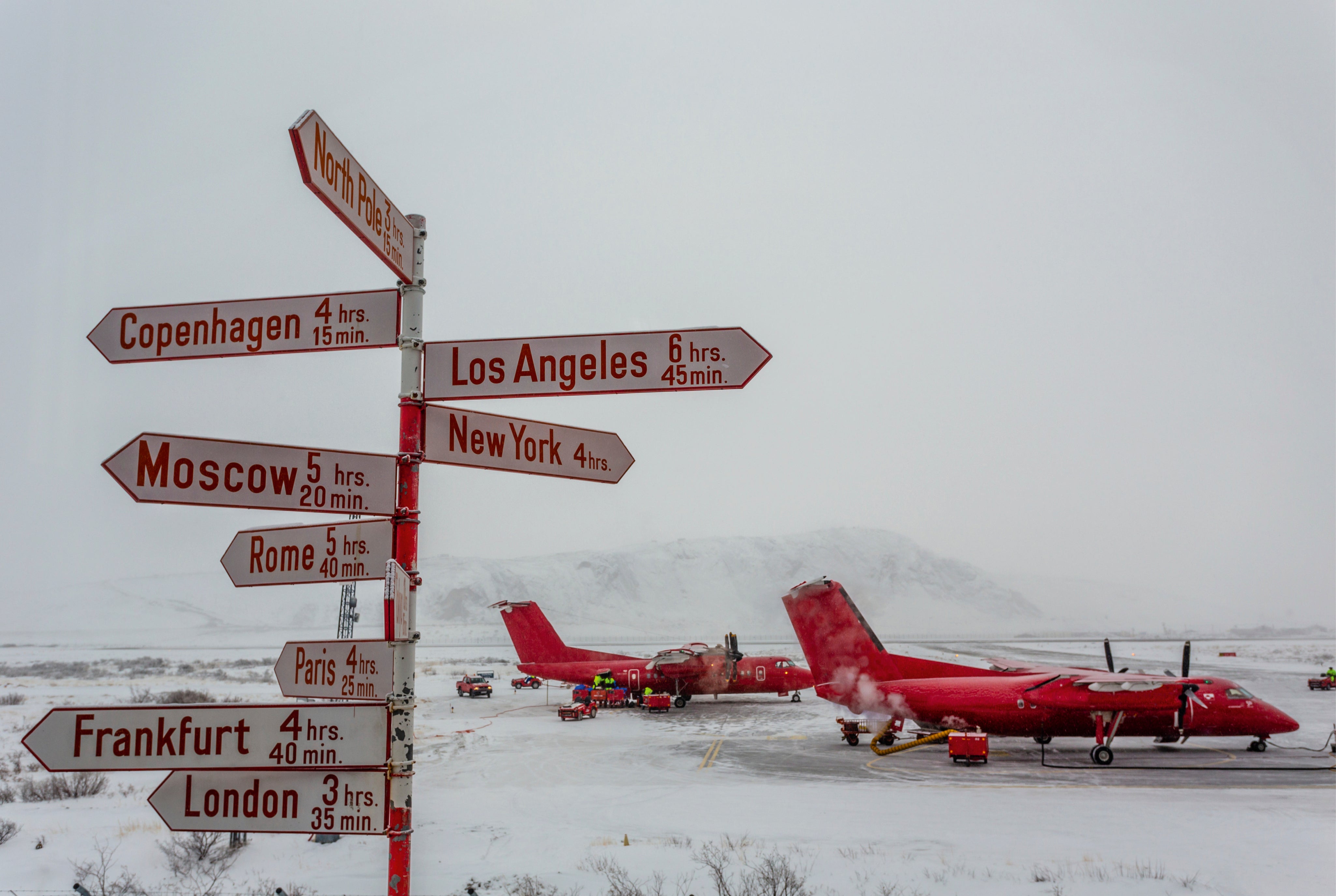 Polar routes
