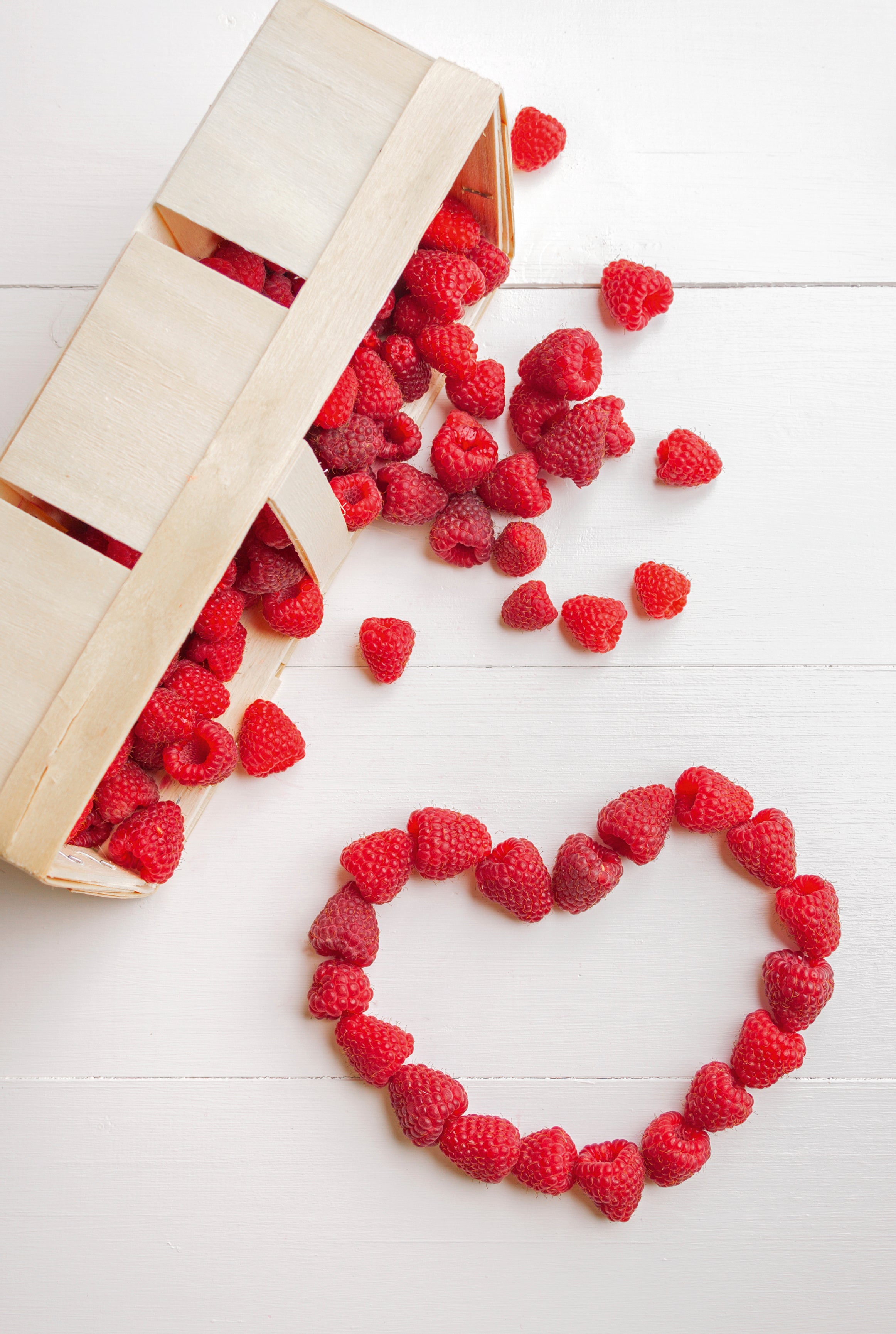 Raspberry heart