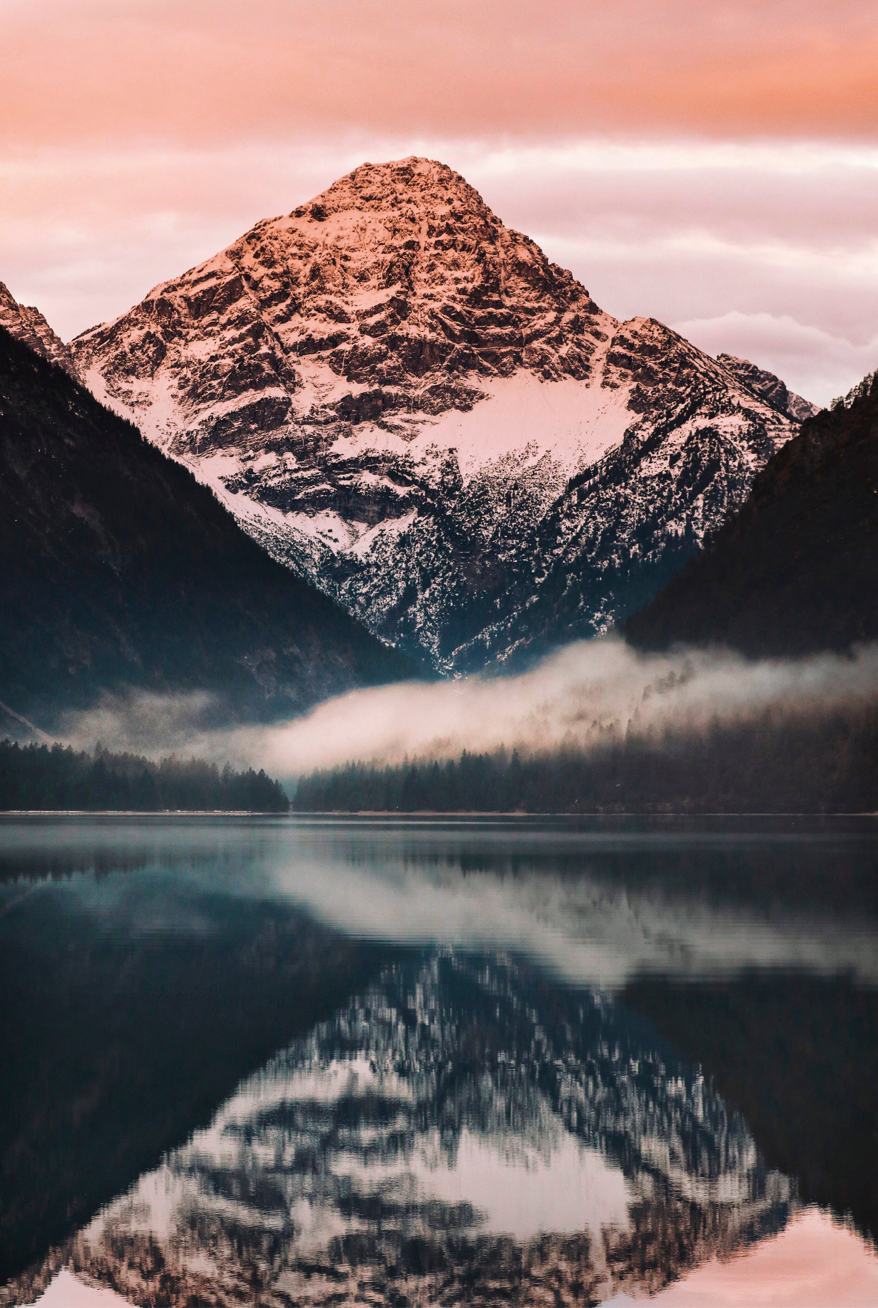 Still beneath the peaks
