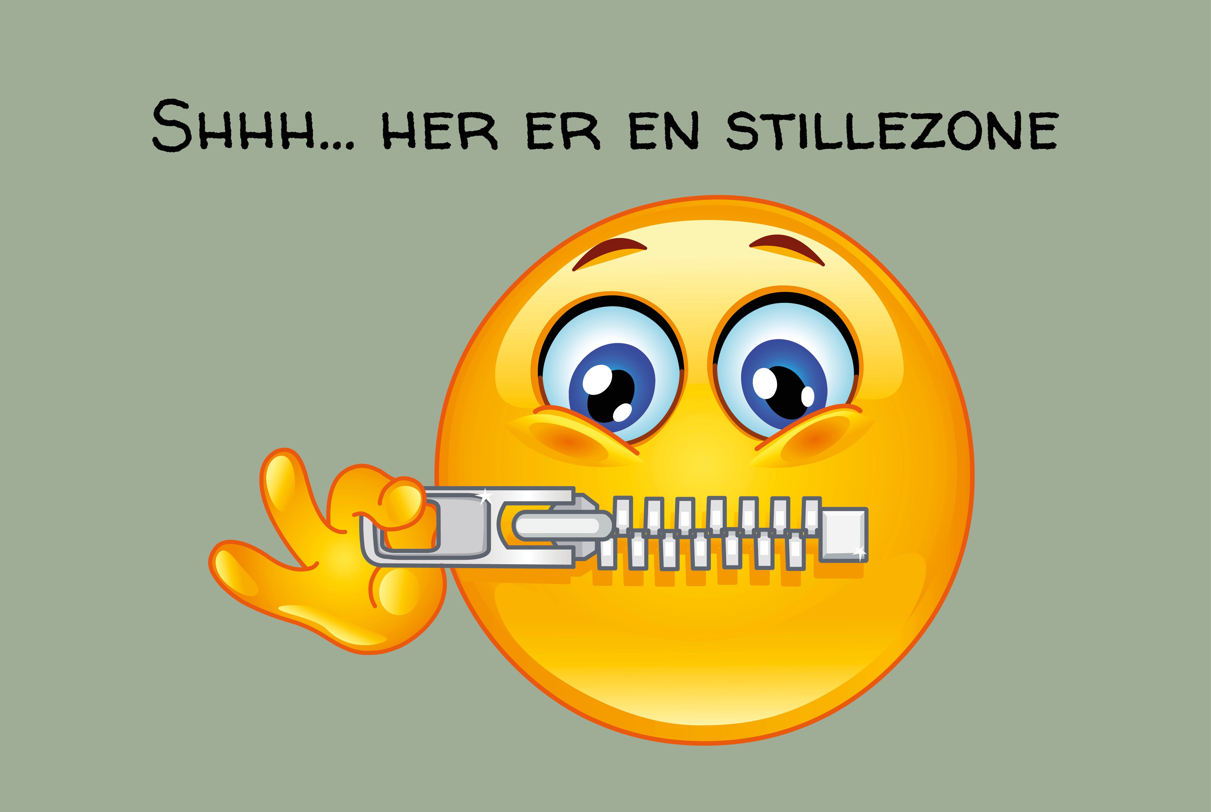 Stillezone Shhh… her er en stillezone